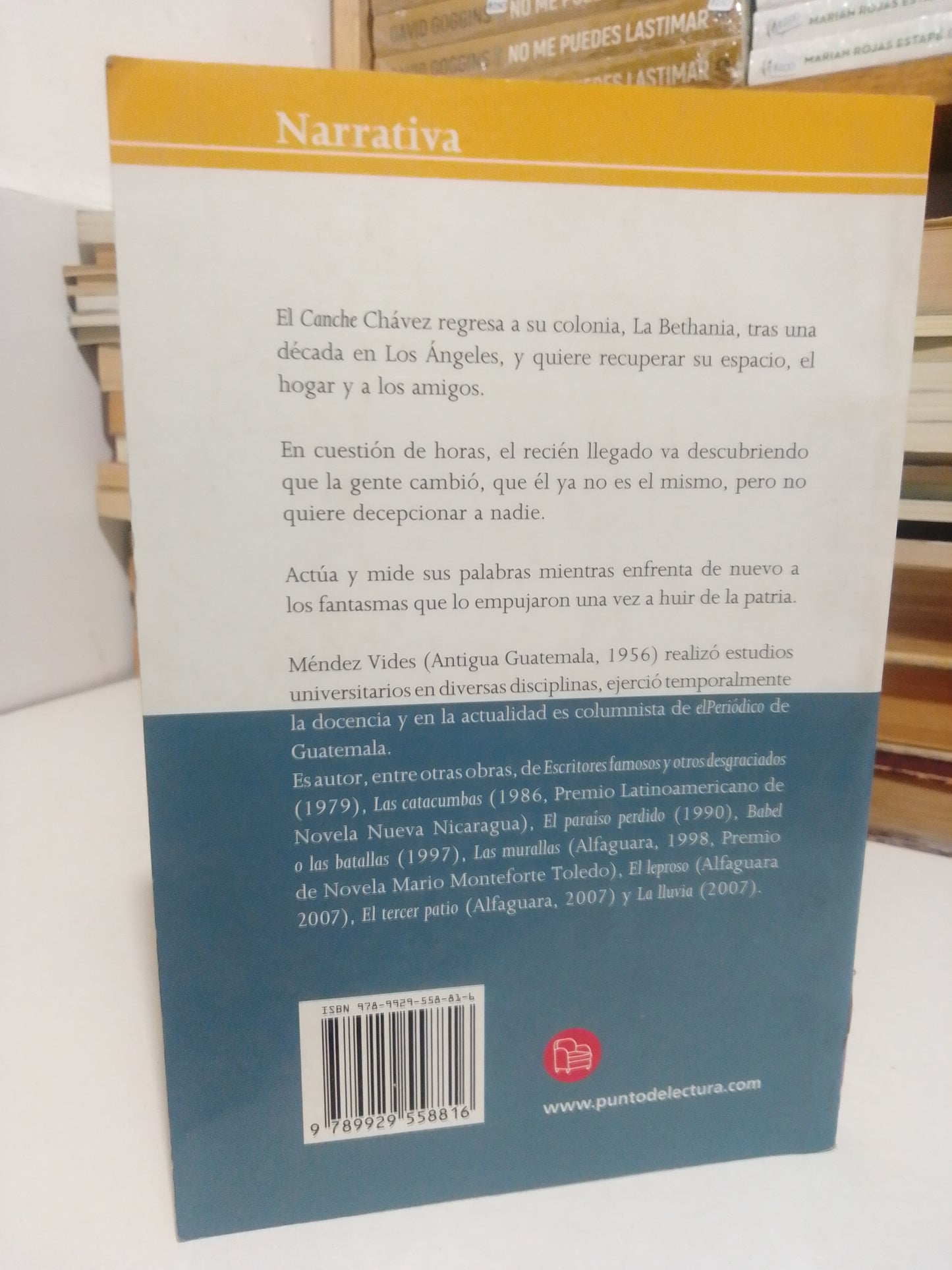 EL LEPROSO POR MÉNDEZ VIDES USADO NOVELA JUÁREZ