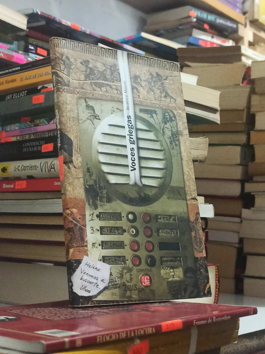 VOCES GRIEGAS POR BEATRICE MASINO USADO NOVELAS JUÁREZ