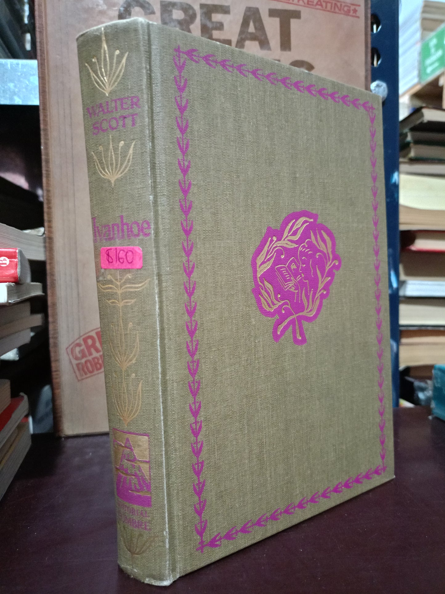 IVANHOE WALTER SCOTT USADO NOVELA LITERARIO 305
