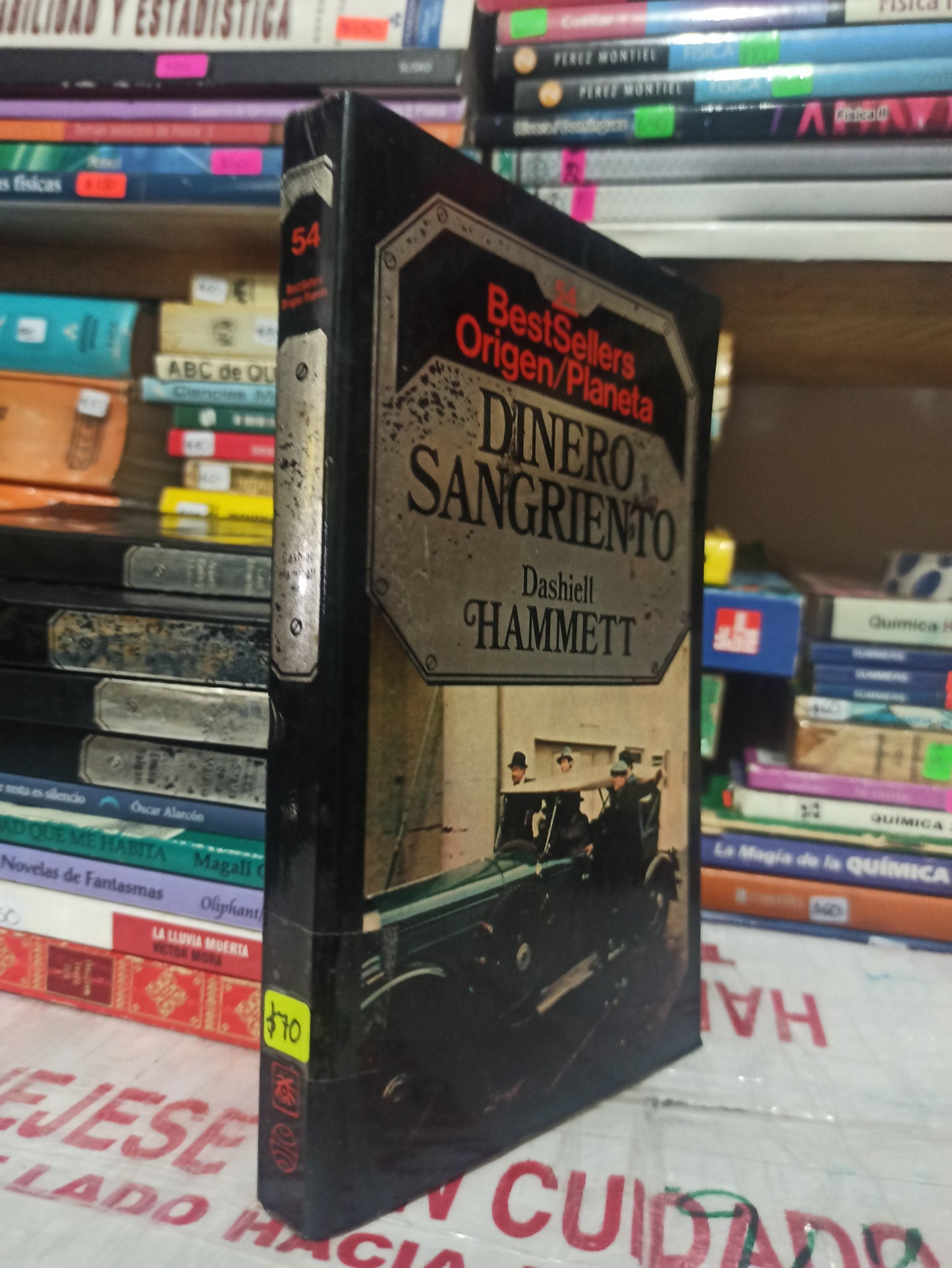 ORIGEN SANGRIENTO #54 POR DASHIELL HAMMETT USADO NOVELAS JUÁREZ