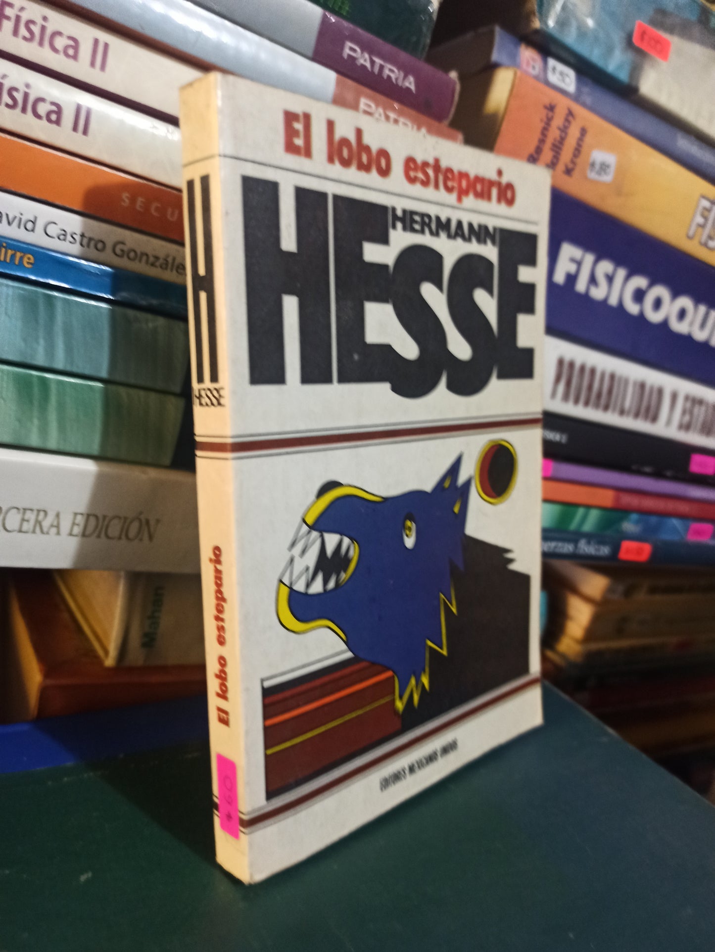 EL LOBO ESTEPARIO POR HERMANN HESSE USADO NOVELAS JUÁREZ