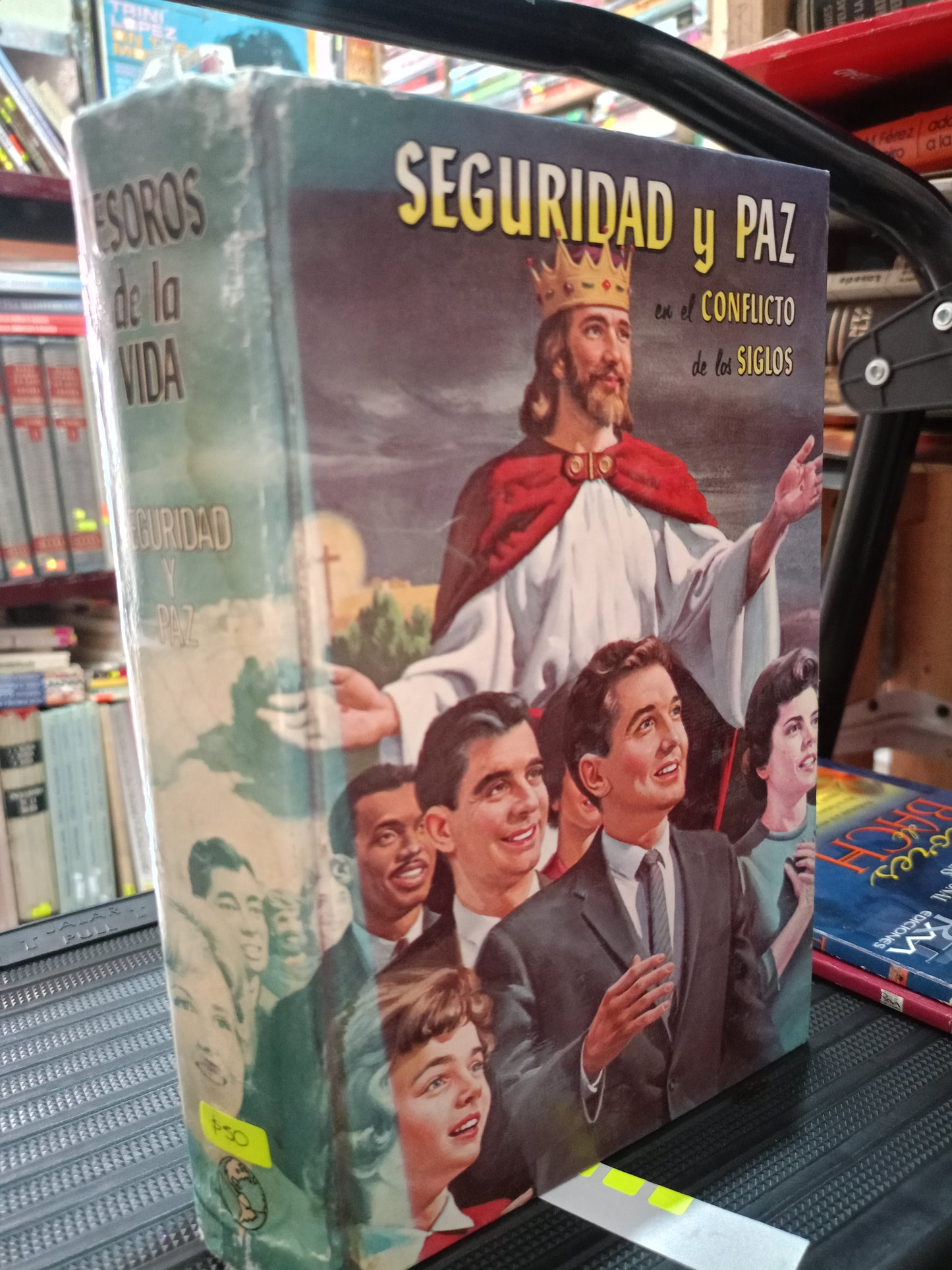 TESOROS DE LA VIDA SEGURIDAD Y PAZ USADO RELIGION LITERARIO 305
