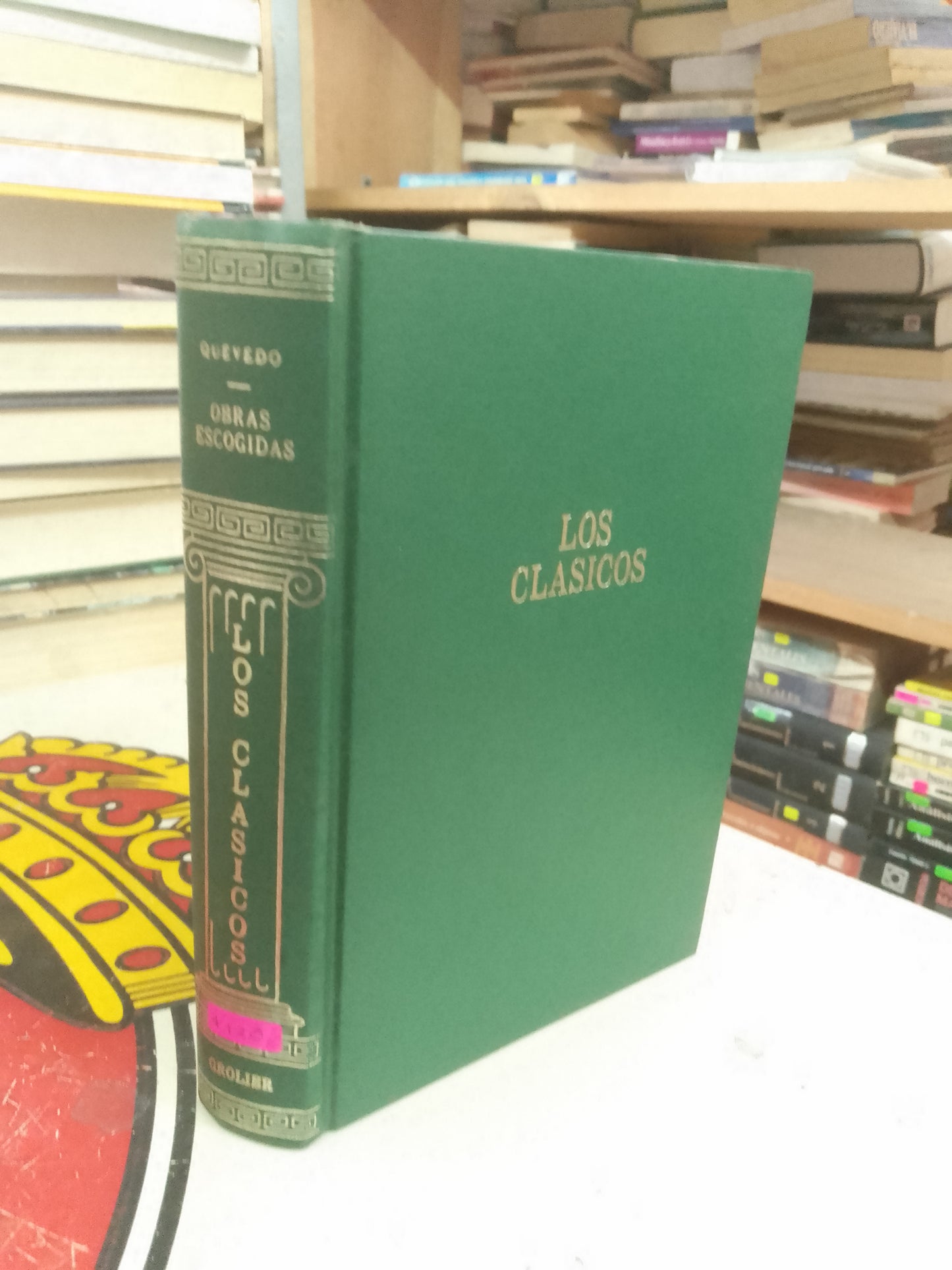 LOS CLÁSICOS: OBRAS ESCOGIDAS POR QUEVEDO USADO POESÍA LITERARIO 207