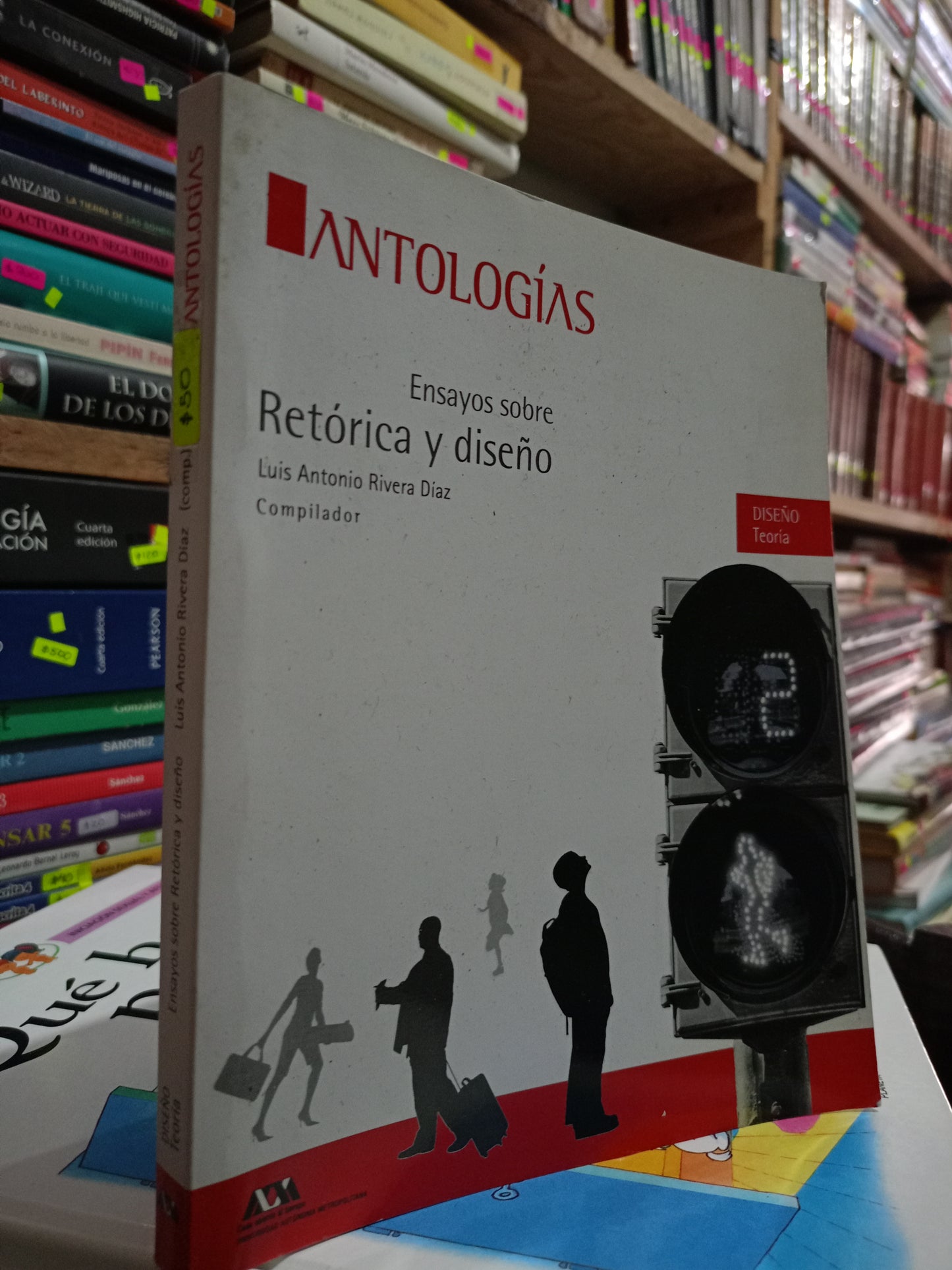 ANTOLOGIAS ENSAYOS SOBRE RETORICA Y DISEÑO POR LUIS ANTONIO RIVERA DIAZ USADO ARTE LITERARIO 305