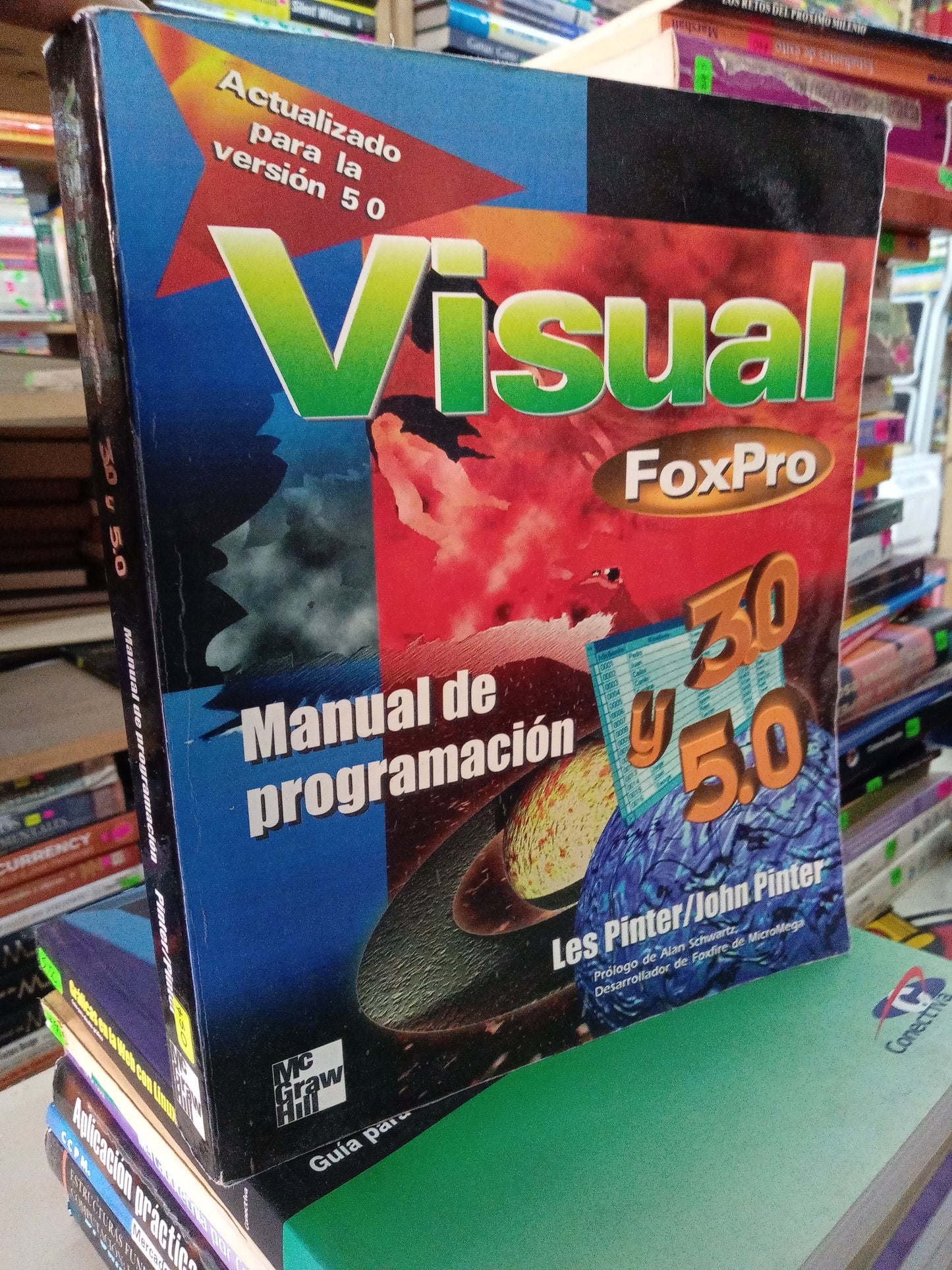 VISUAL FOXPRO MANUAL DE PROGRAMACIÓN POR ALAN SCHWARTZ USADO COMPUTACION LITERARIO 207