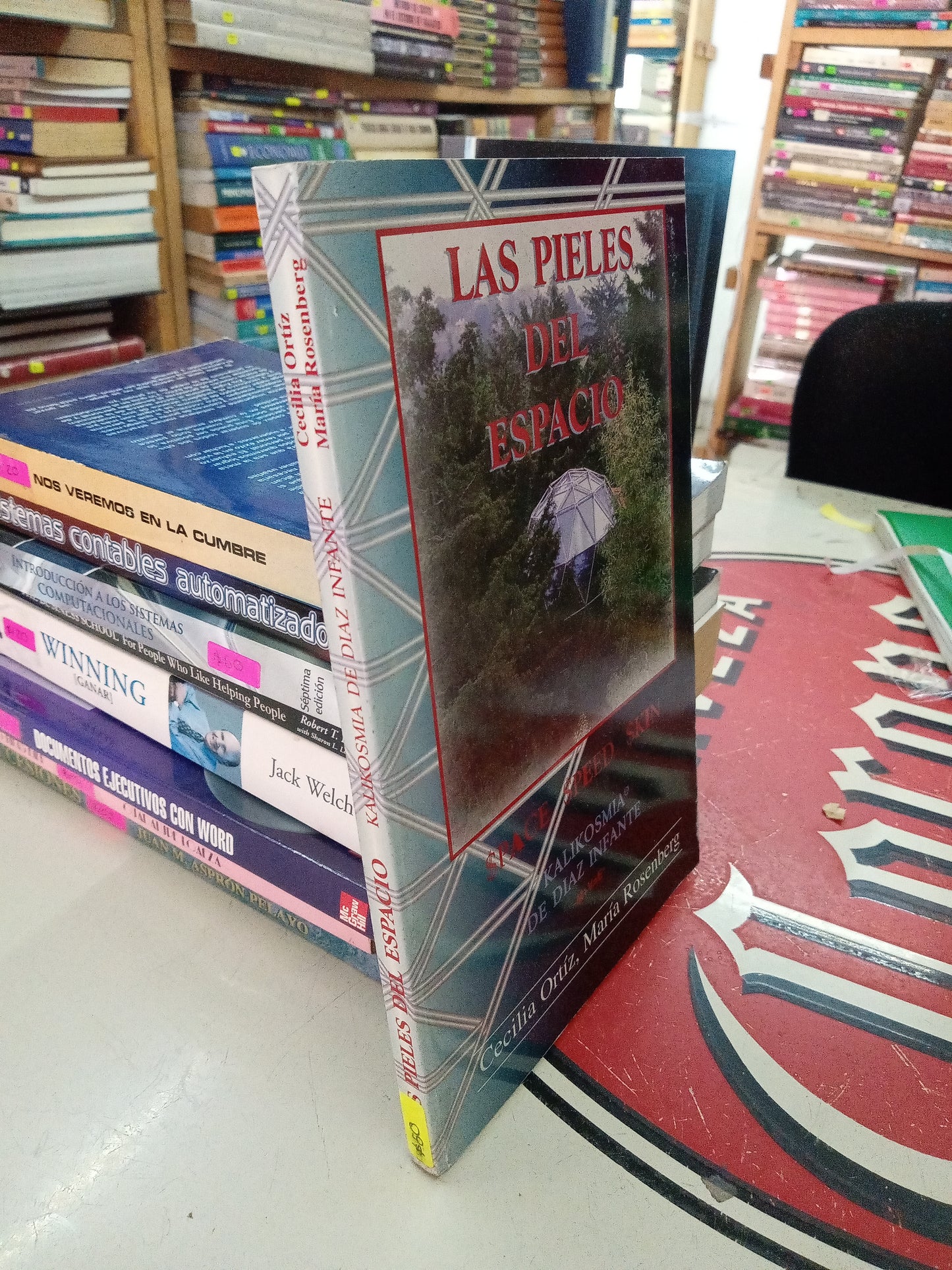 LAS PIELES DEL ESPACIO POR CECILIA ORTIZ Y MARIA ROSENBERG USADO NOVELA LITERARIO 207