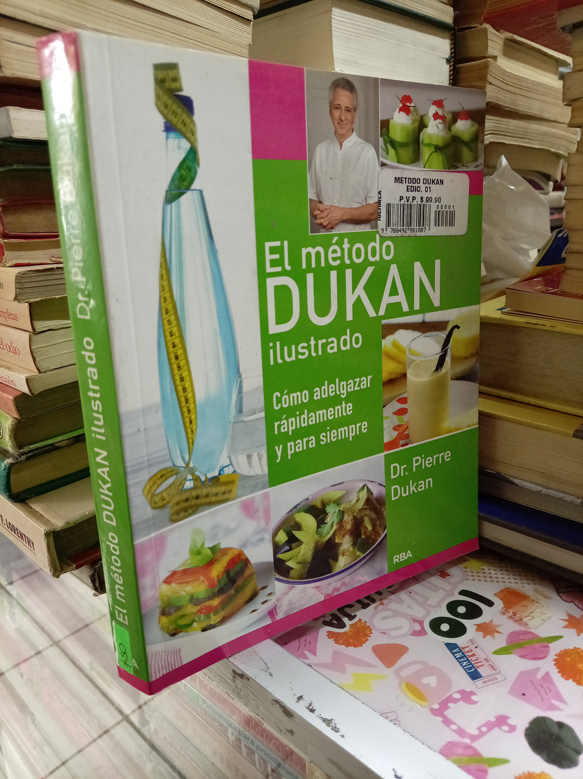 EL METODO DUKAN ILUSTRADO POR DR. PIERRE DUKAN USADO COCINA JUAREZ 507