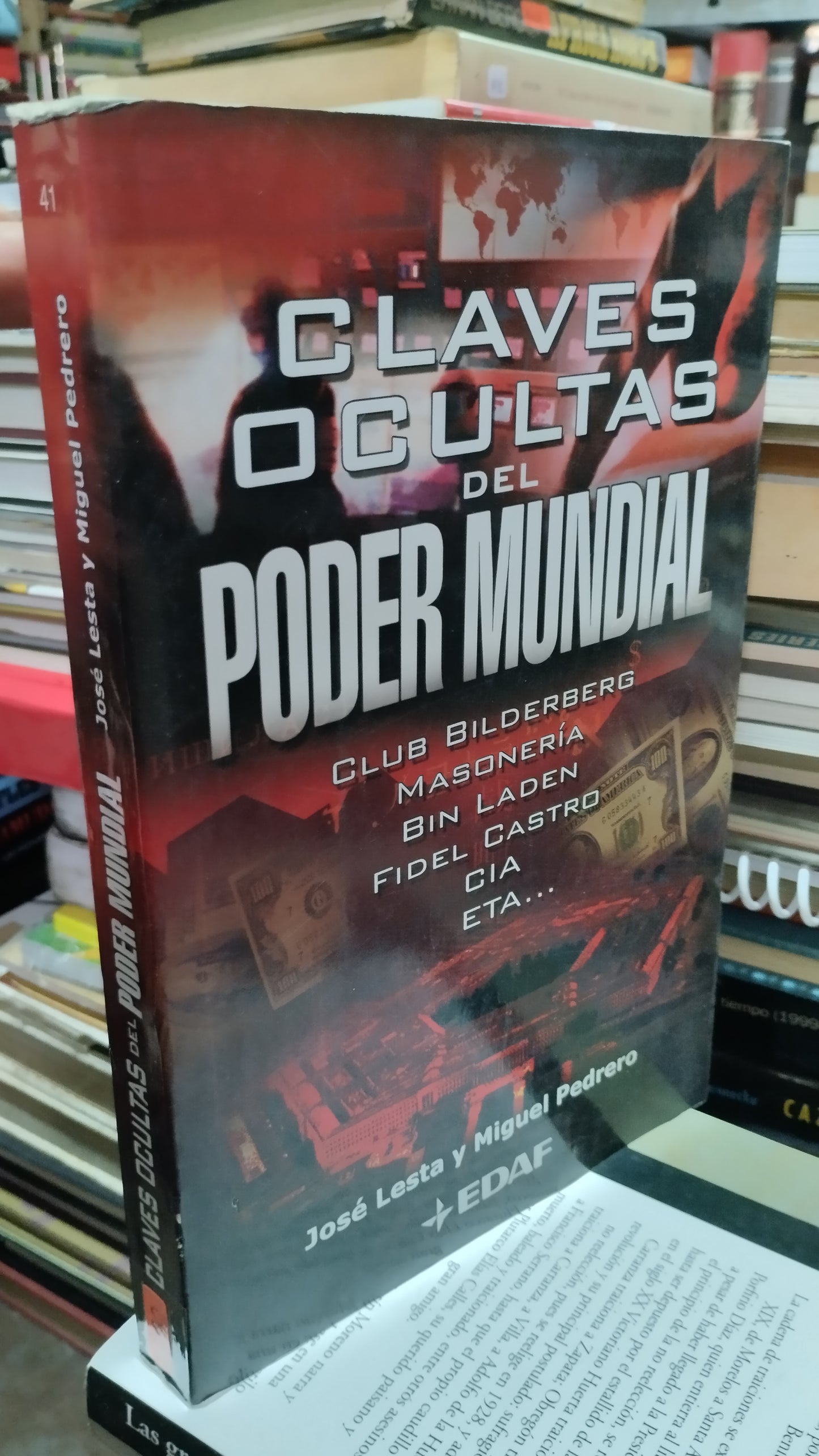 CLAVES OCULTAS DEL PODER MUNDIAL POR JOSE LESTA LIBRO USADO POLITICA ALDAMA