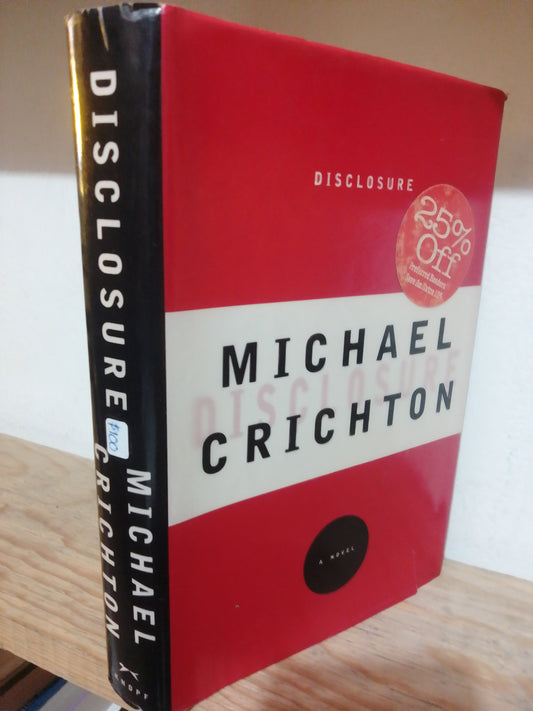 DISCLOSURE POR MICHAEL CRICHTON USADO IDIOMAS JUAREZ