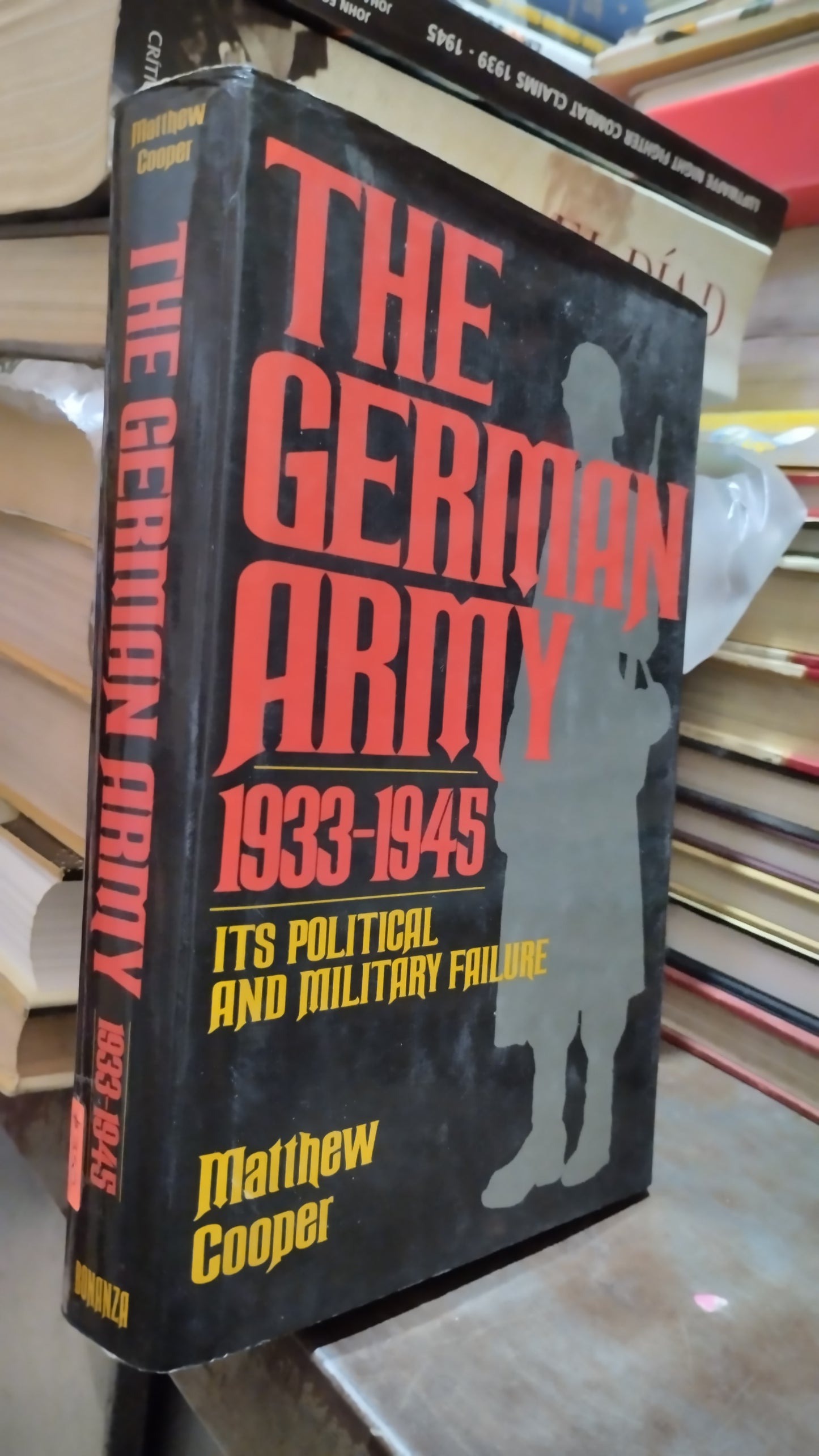 THE GERMAN ARMY 1933 1945 POR MATTHEW COOPER LIBRO USADO HISTORIA ALDAMA