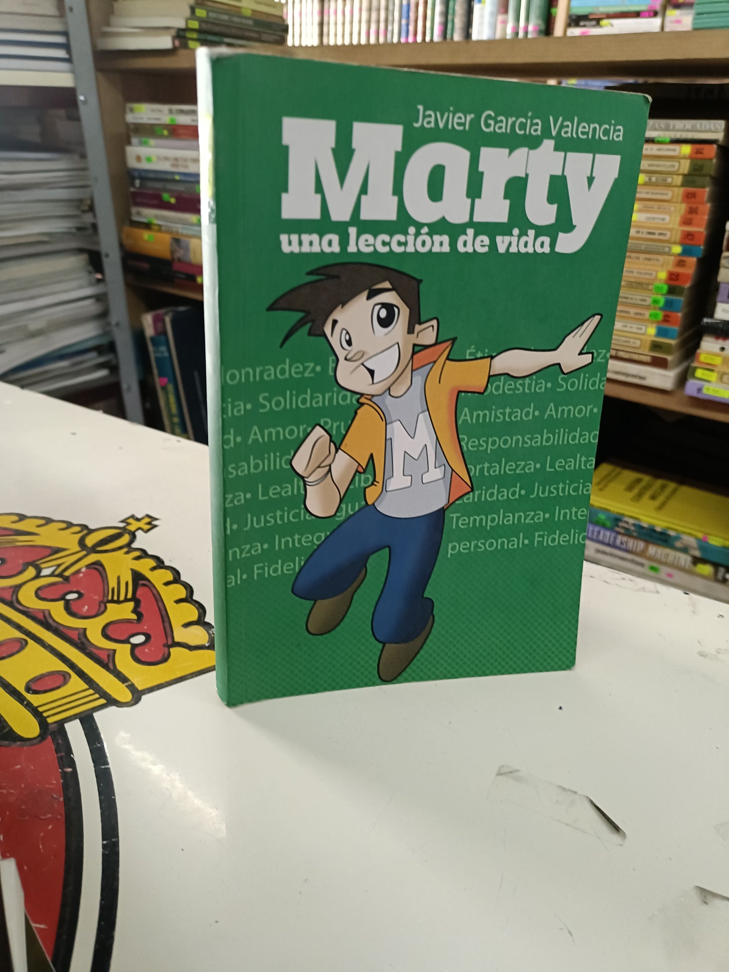 MARTY UNA LECCIÓN DE VIDA POR JAVIER GARCÍA VALENCIA USADO SUPERACIÓN PERSONAL LITERARIO 207