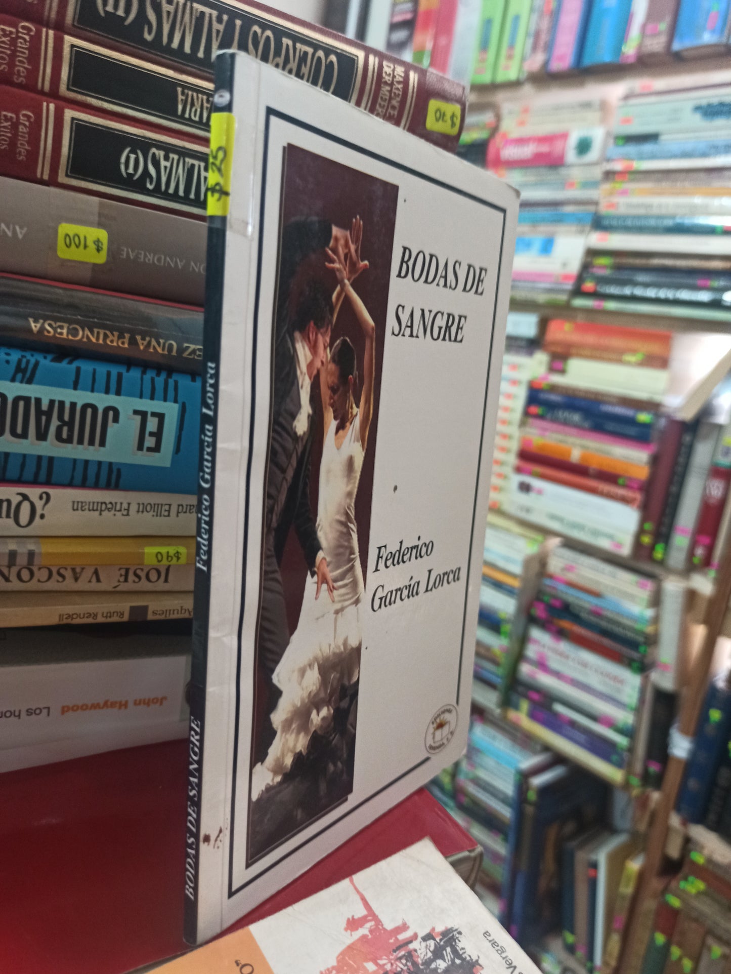 BODAS DE SANGRE POR FEDERICO GARCIA LORCA USADO NOVELAS ALDAMA