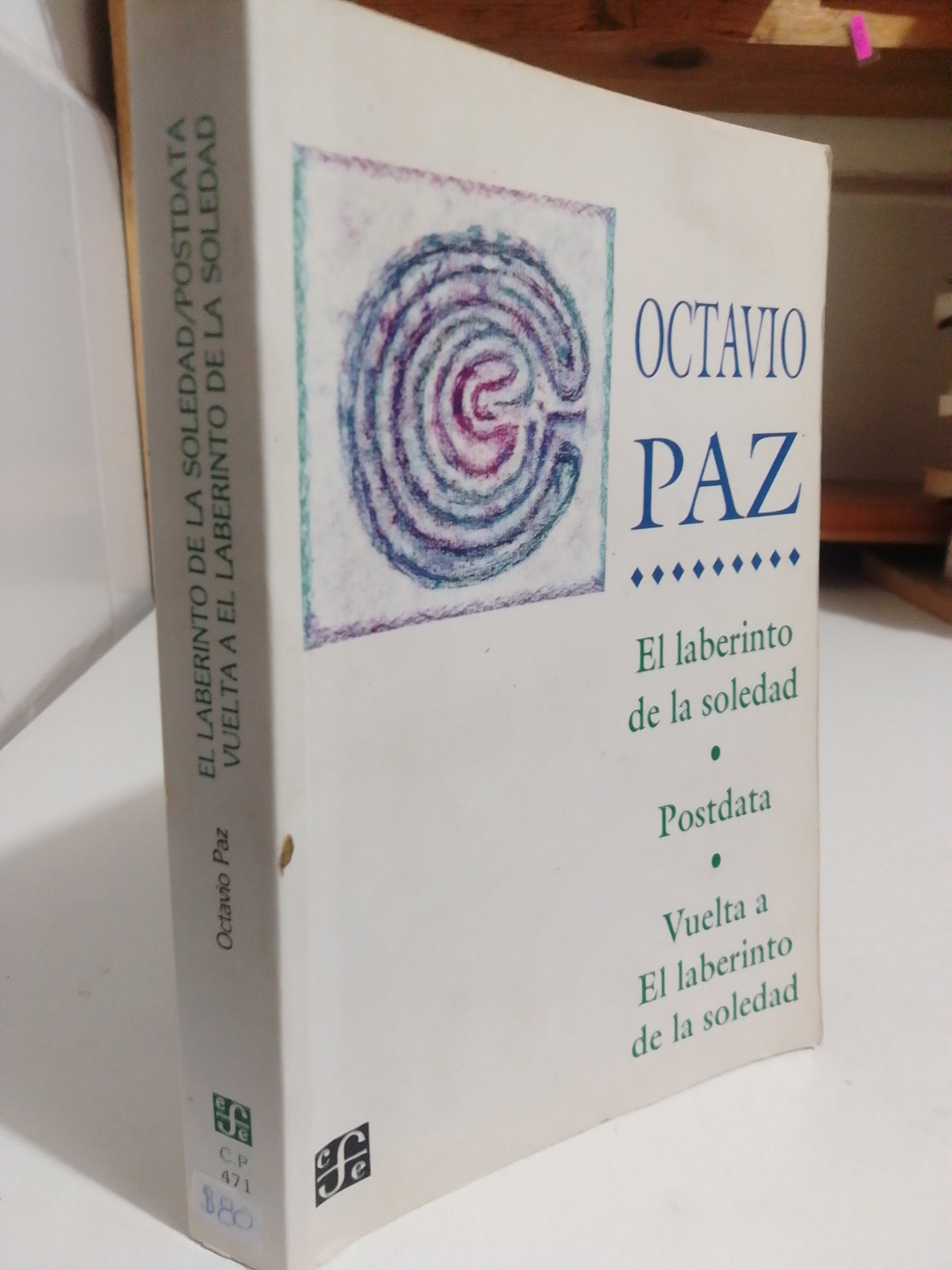 EL LABERINTO DE LA SOLEDAD, POSTDATA, VUELTA AL LABERINTO DE LA SOLEDAD POR OCTAVIO PAZ USADO POESIA JUAREZ