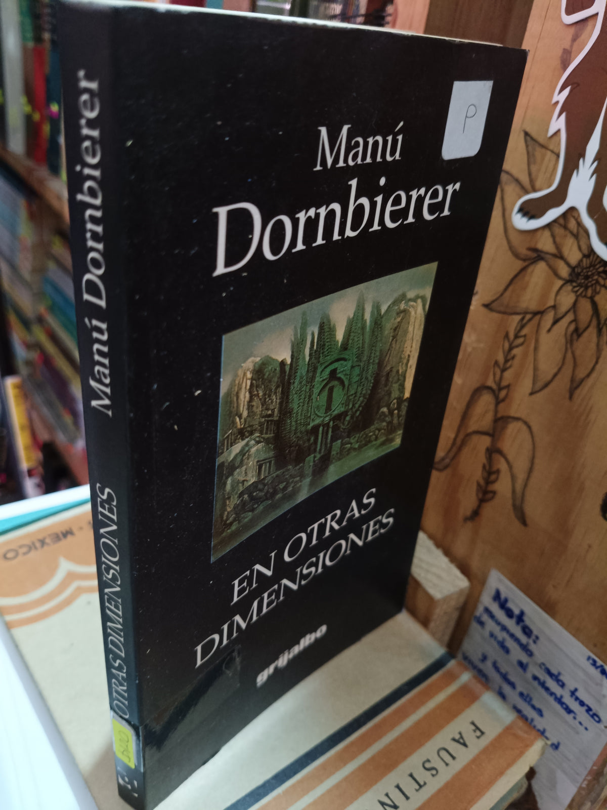 EN OTRAS DIMENSIONES MANU DORNBIERER USADO NOVELA LITERARIO 305