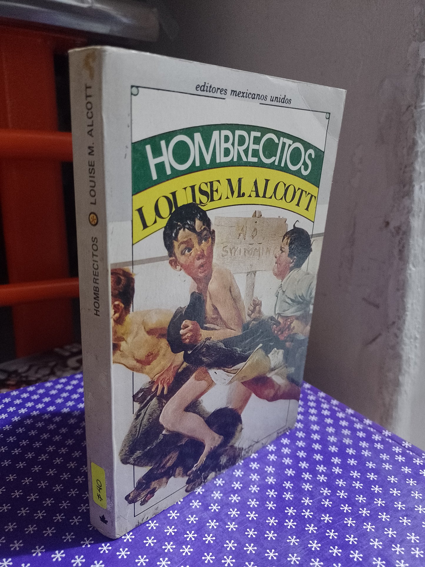 HOMBRECITO POR LOUSE M ALCOTT USADO NOVELA JUAREZ 507