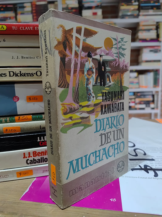 DIARIO DE UN MUCHACHO POR YASUNARI KAWABATA USADO NOVELAS JUAREZ 515