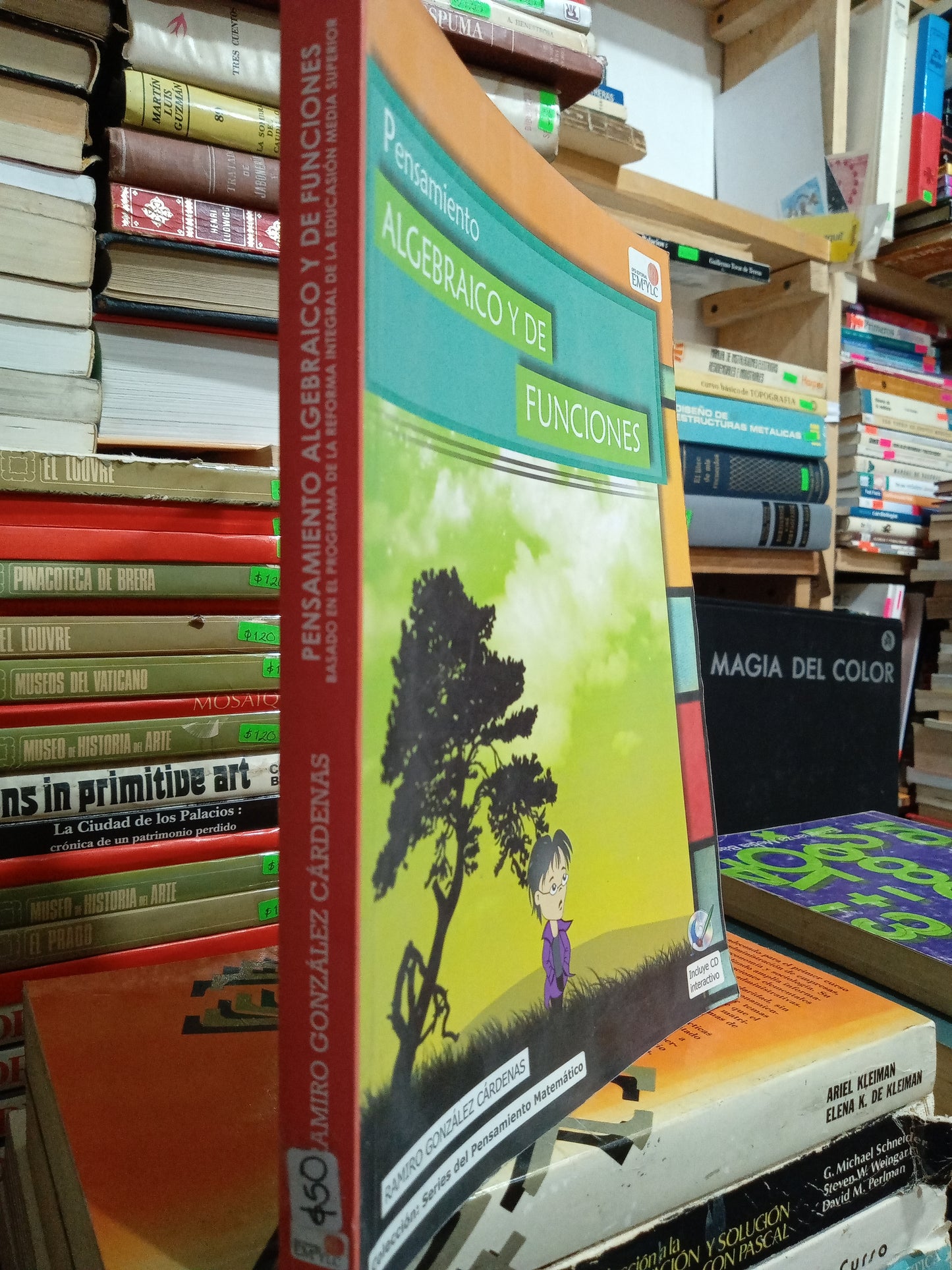 PENSAMIENTO ALGEBRAICO Y DE FUNCIONES POR RAMIRO GONZÁLEZ CÁRDENAS USADO MATEMÁTICAS JUÁREZ