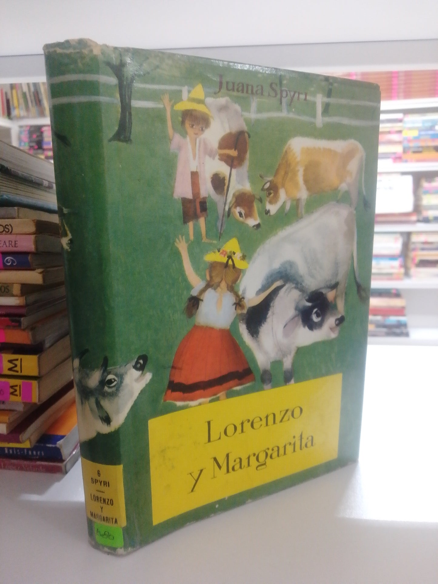 LORENZO Y MARGARITA POR JUANA SPYRI USADO INFANTIL JUAREZ 515