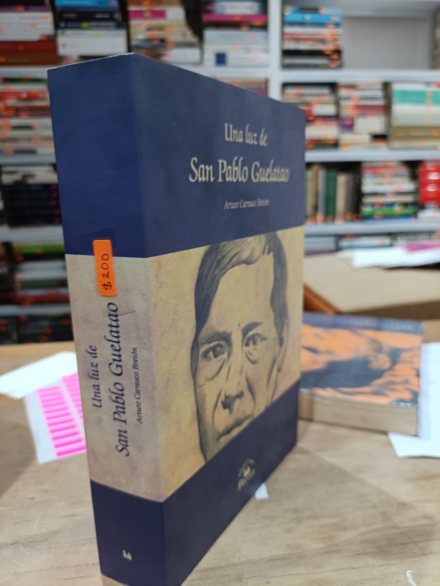UNA LUZ DE SAN PABLO GUELATO POR CARRASCO BRETON USADOS NOVELAS JUAREZ 515