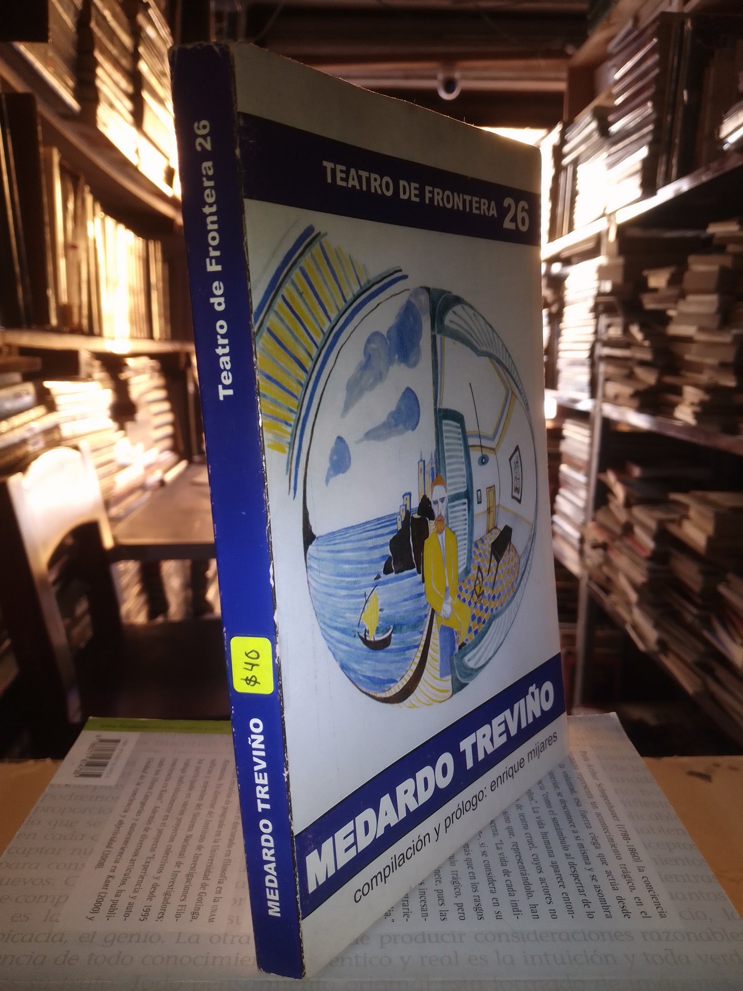 TEATRO DE FRONTERA 26 POR MEDARDO TREVIÑO USADO SOCIOLOGÍA LITERARIO 207