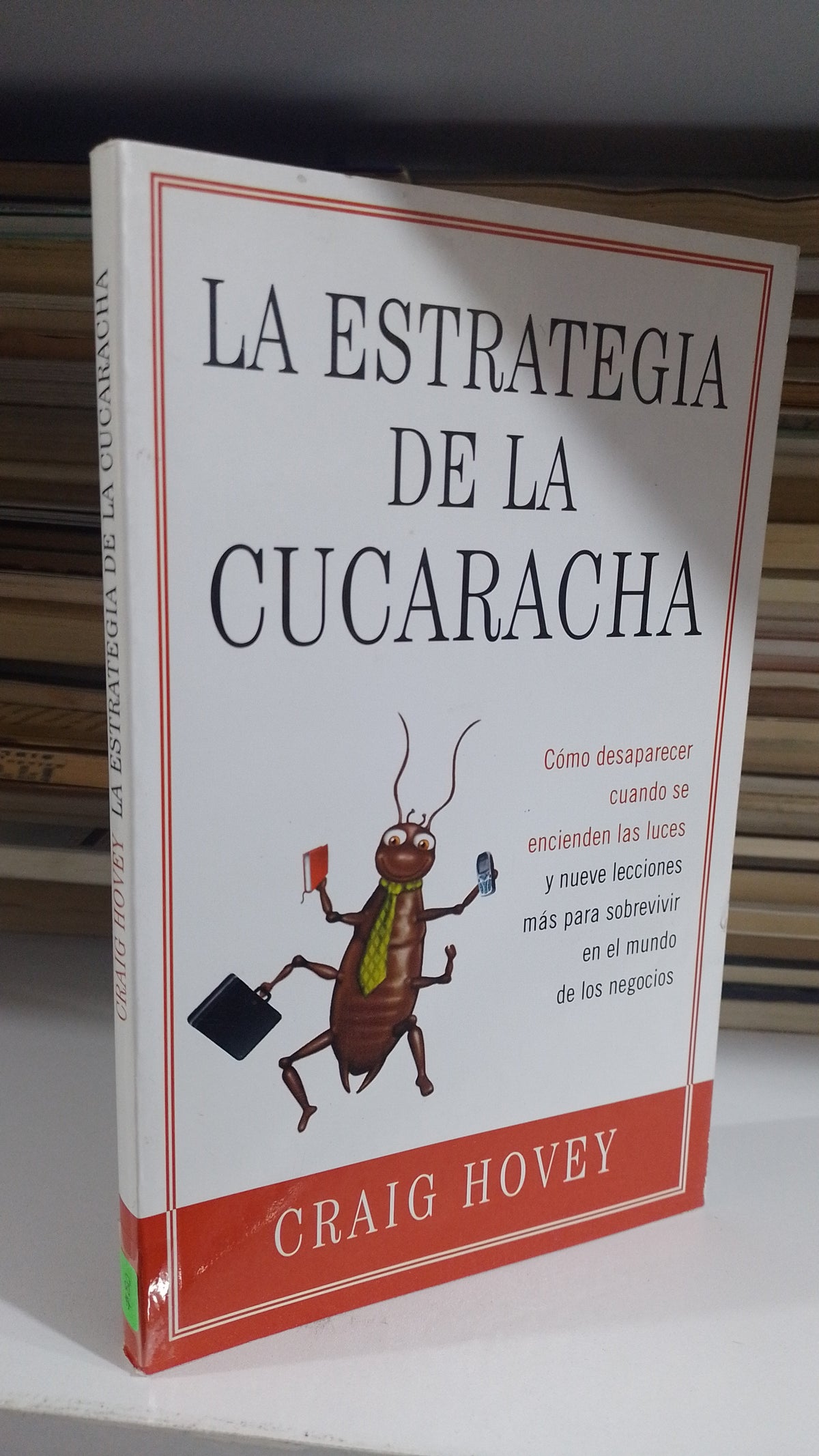 LA ESTRATEGIA DE LA CUCARACHA POR CRAIG HOVEY USADO SUPERACION PERSONAL JUAREZ 507