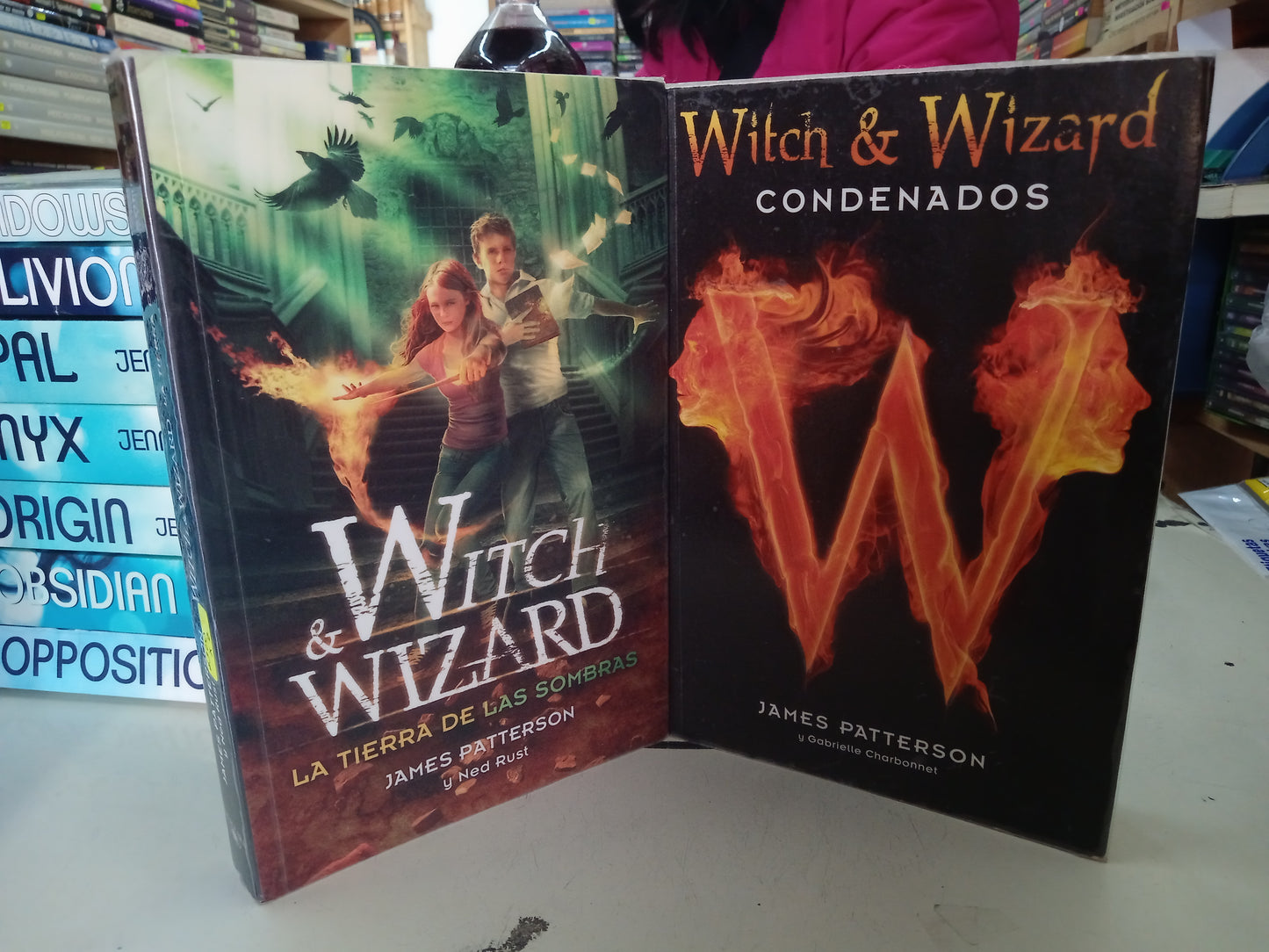 WITCH & WIZARD: CONDENSADOS. LA TIERRA DE LAS SOMBRAS POR JAMES PATTERSON USADO NOVELA LITERARIO 207