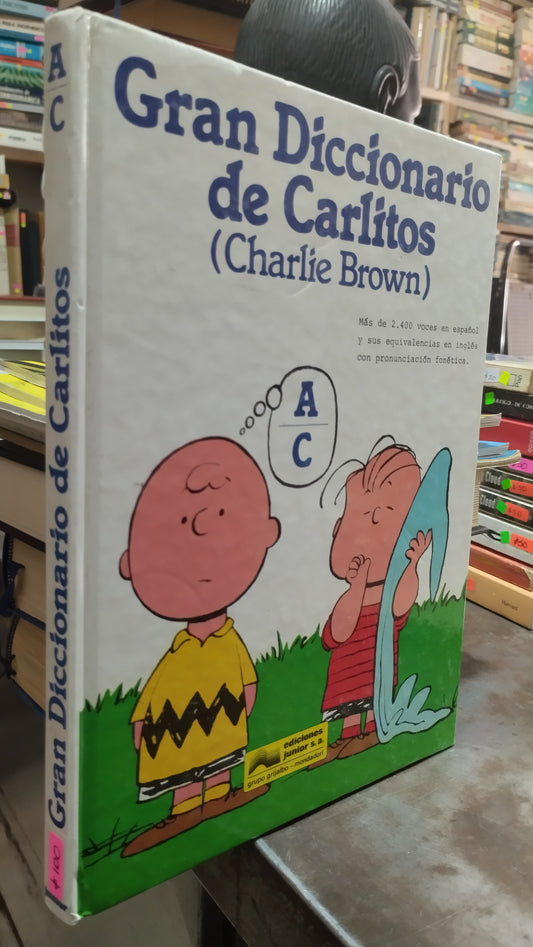 GRAN DICCIONARIO DE CARLITOS CHARLIE BROWN LIBRO USADO IDIOMAS ALDAMA
