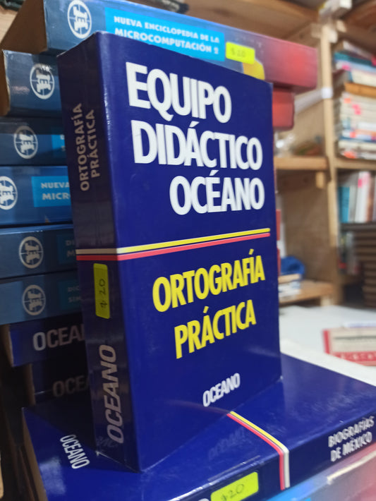 EQUIPO DIDACTICO OCEANO ORTOGRAFIA PRACTICA POR EDITORIAL OCEANO USADO IDIOMAS JUÁREZ