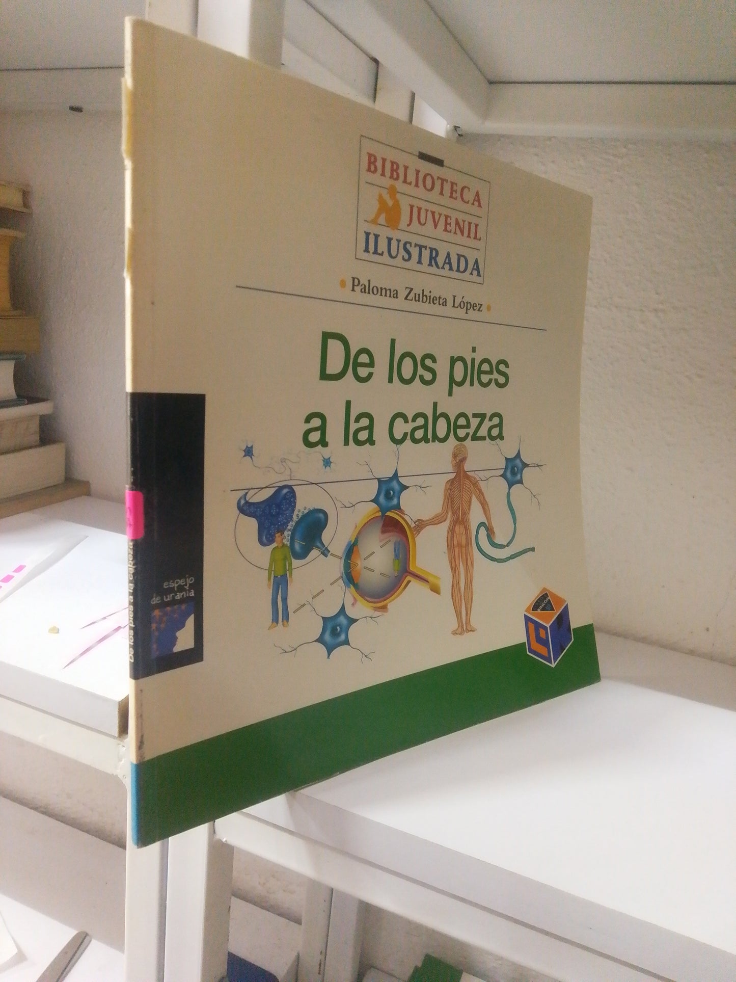 DE LOS PIES A LA CABEZA POR PALOMA ZUBIETA LOPEZ USADO INFANTIL JUAREZ 515