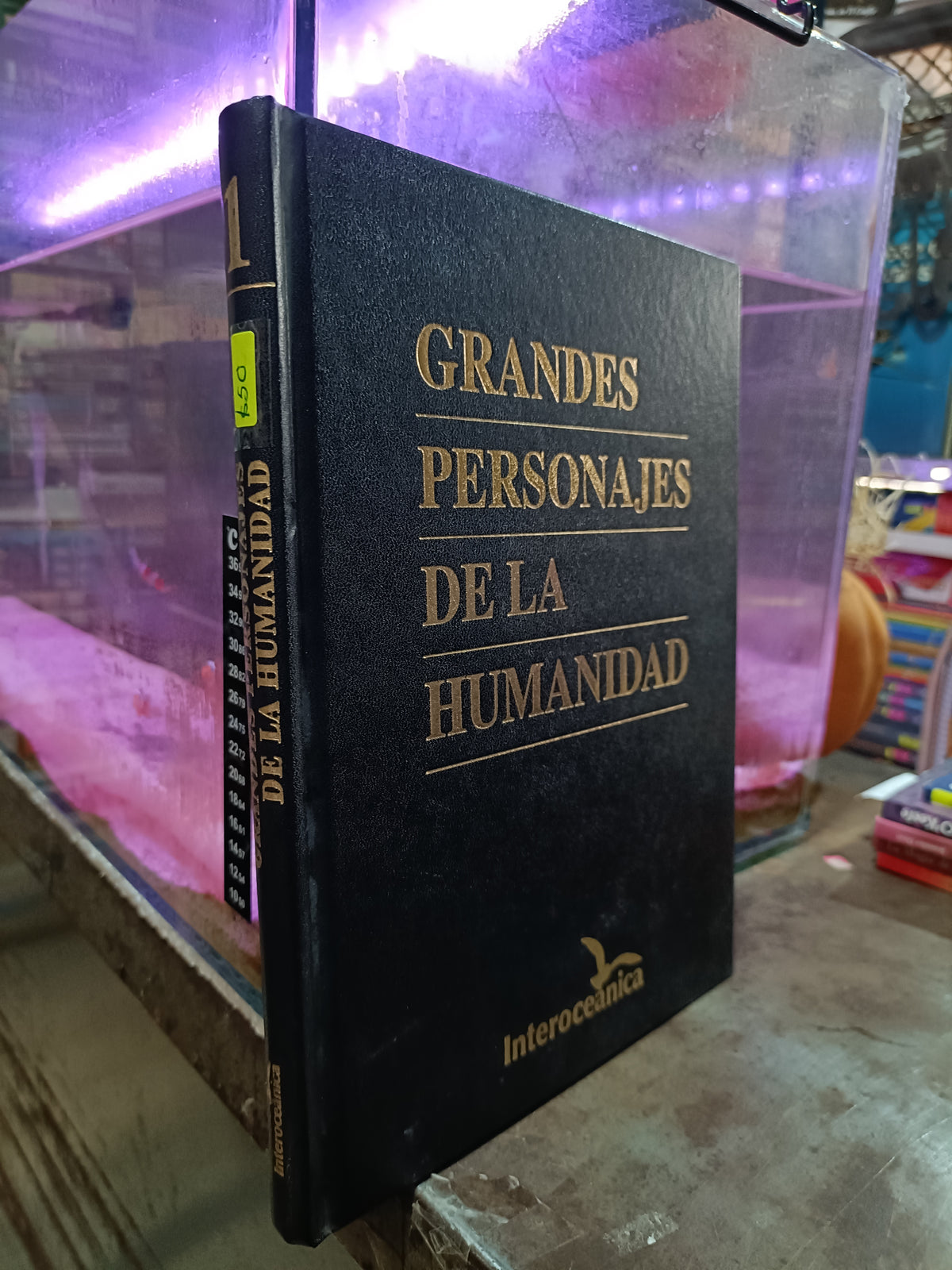 GRANDES PERSONAJES DE LA HUMANIDAD 1 USADO HISTORIA ALDAMA