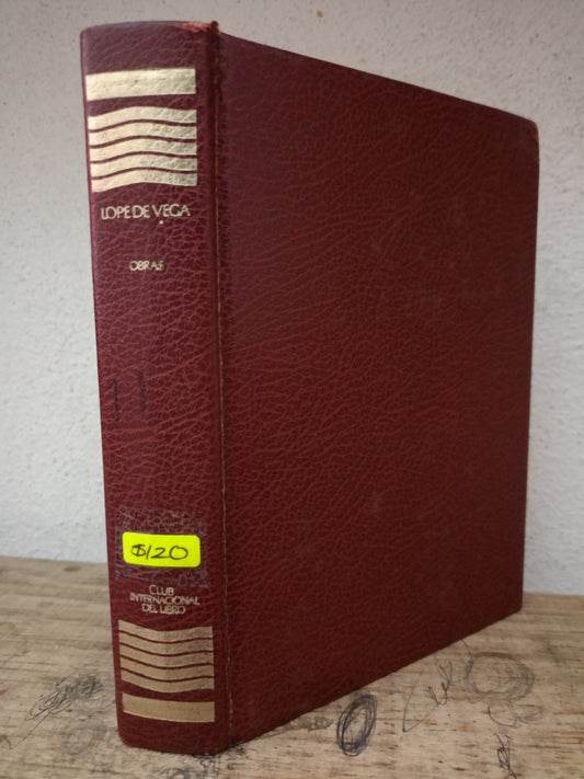 LOPE DE VEGA OBRAS USADO NOVELA LITERARIO 305
