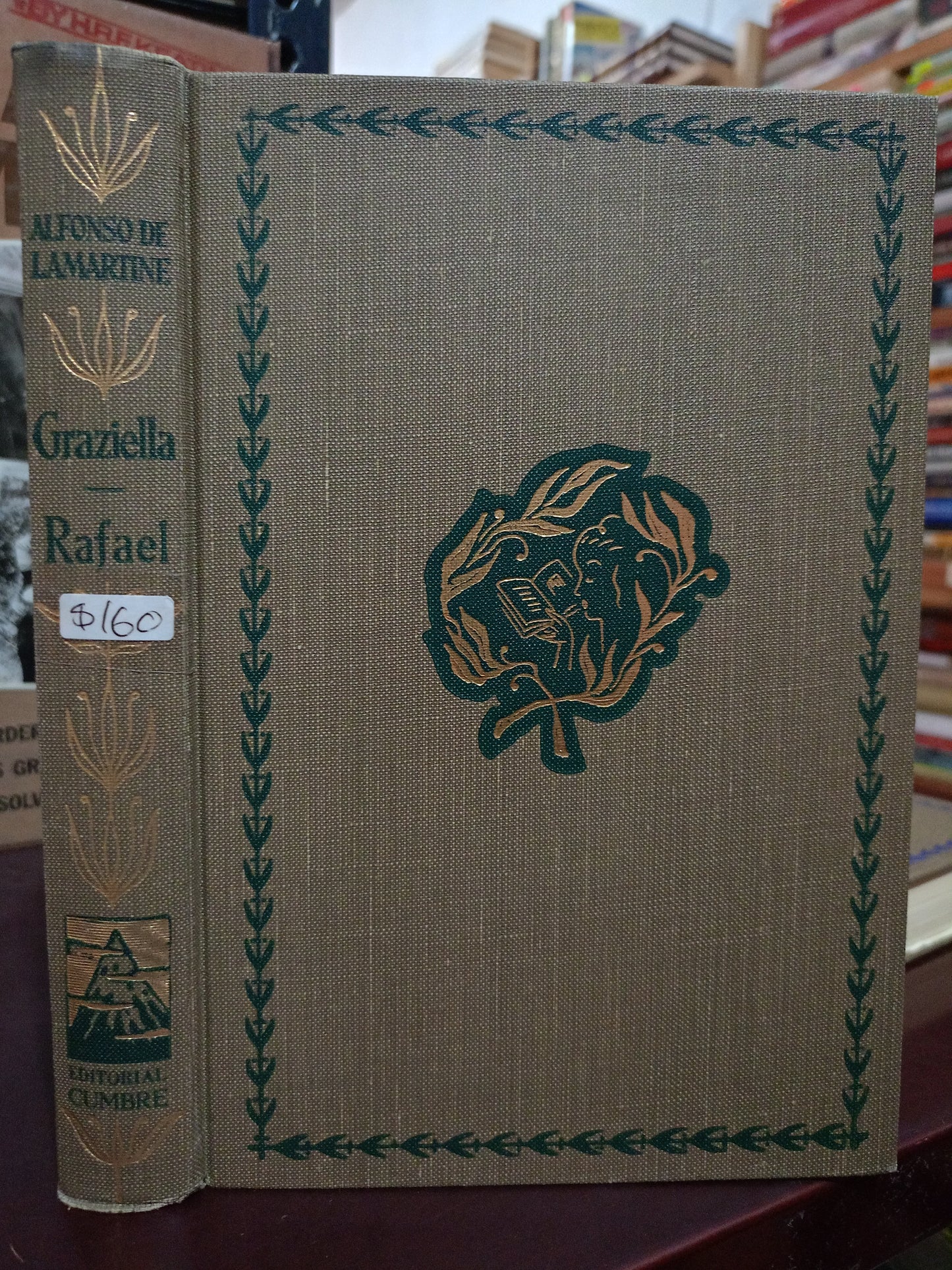 GRASIELLA RAFAEL ALFONSO DE LAMARTINE USADO NOVELA LITERARIO 305