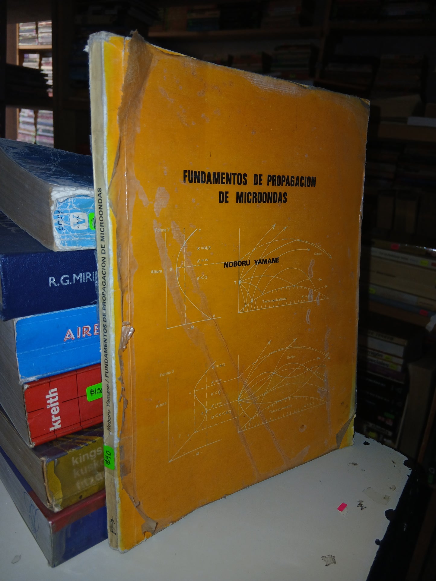 FUNDAMENTOS DE PROPAGACIÓN DE MICROONDAS POR NOBORU YAMANE USADO ELECTRÓNICA LITERARIO 207