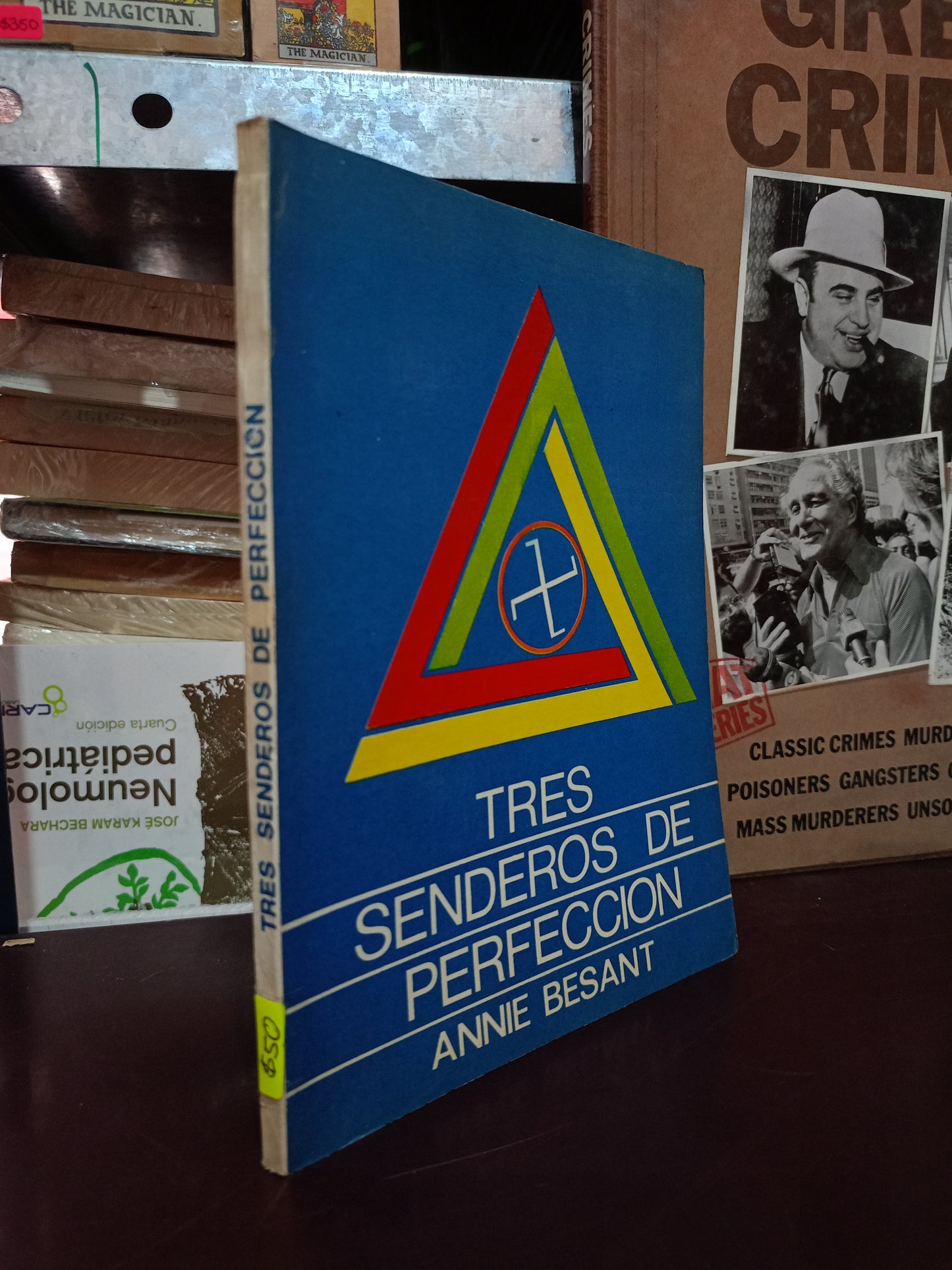 TRES SENDEROS DE PERFECCIÓN POR ANNIE BESANT USADO SUPERACIÓN PERSONAL LITERARIO 305