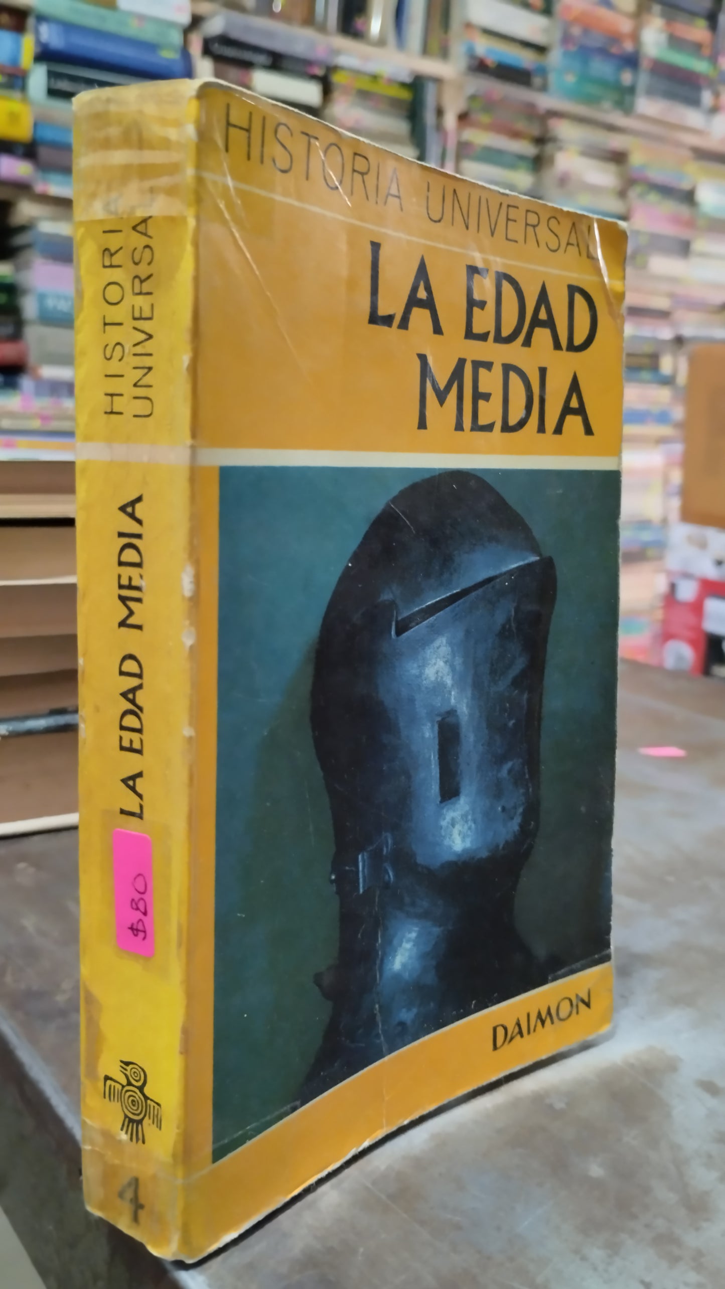 LA EDAD MEDIA 4 LIBRO USADO HISTORIA ALDAMA