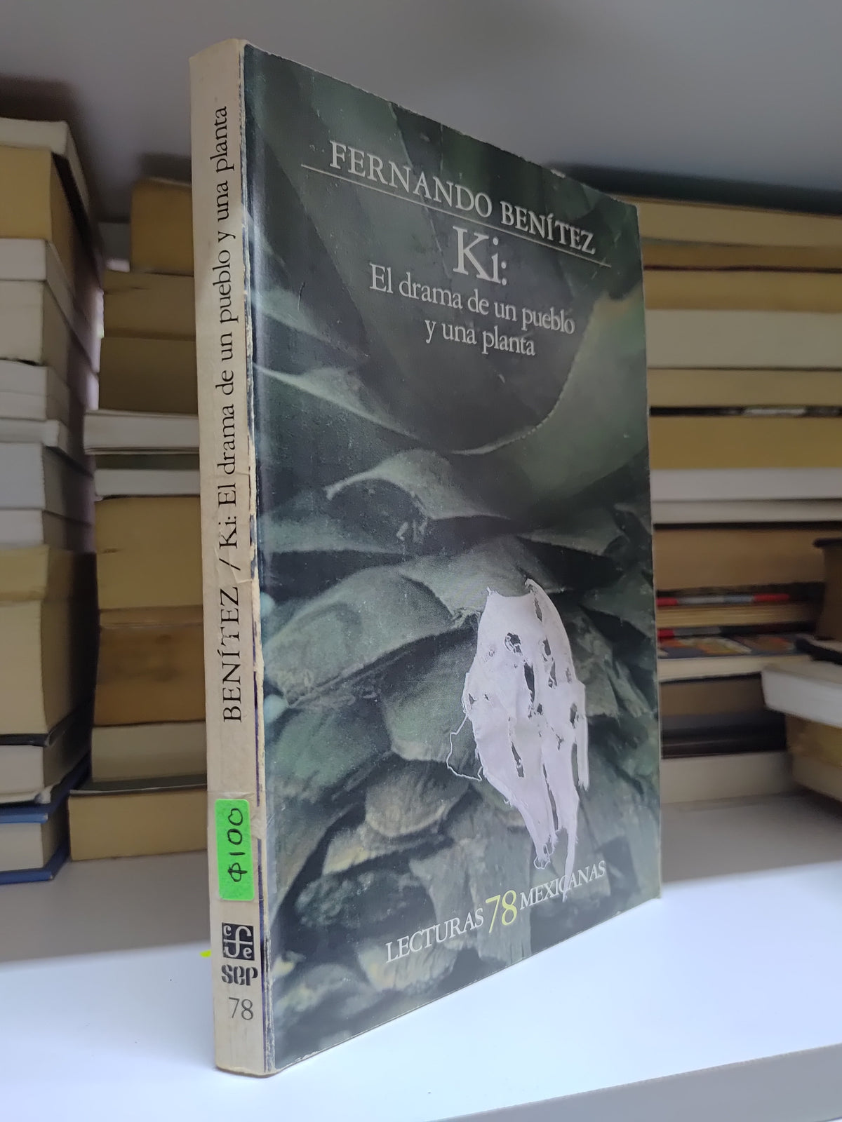 KI EL DRAMA DE UN PUEBLO Y UNA PLANTA POR FERNANDO BENITEZ USADO NOVELAS JUAREZ 515
