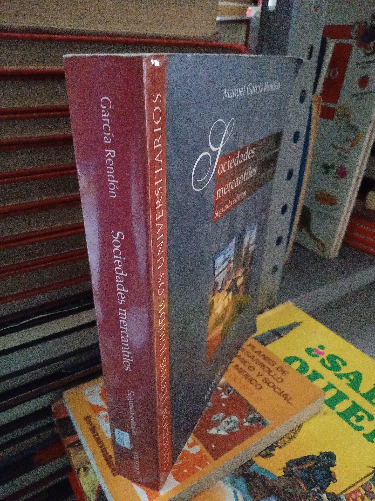 SOCIEDADES MERCANTILES POR MANUEL GARCÍA RENDON USADO DERECHO LITERARIO 207
