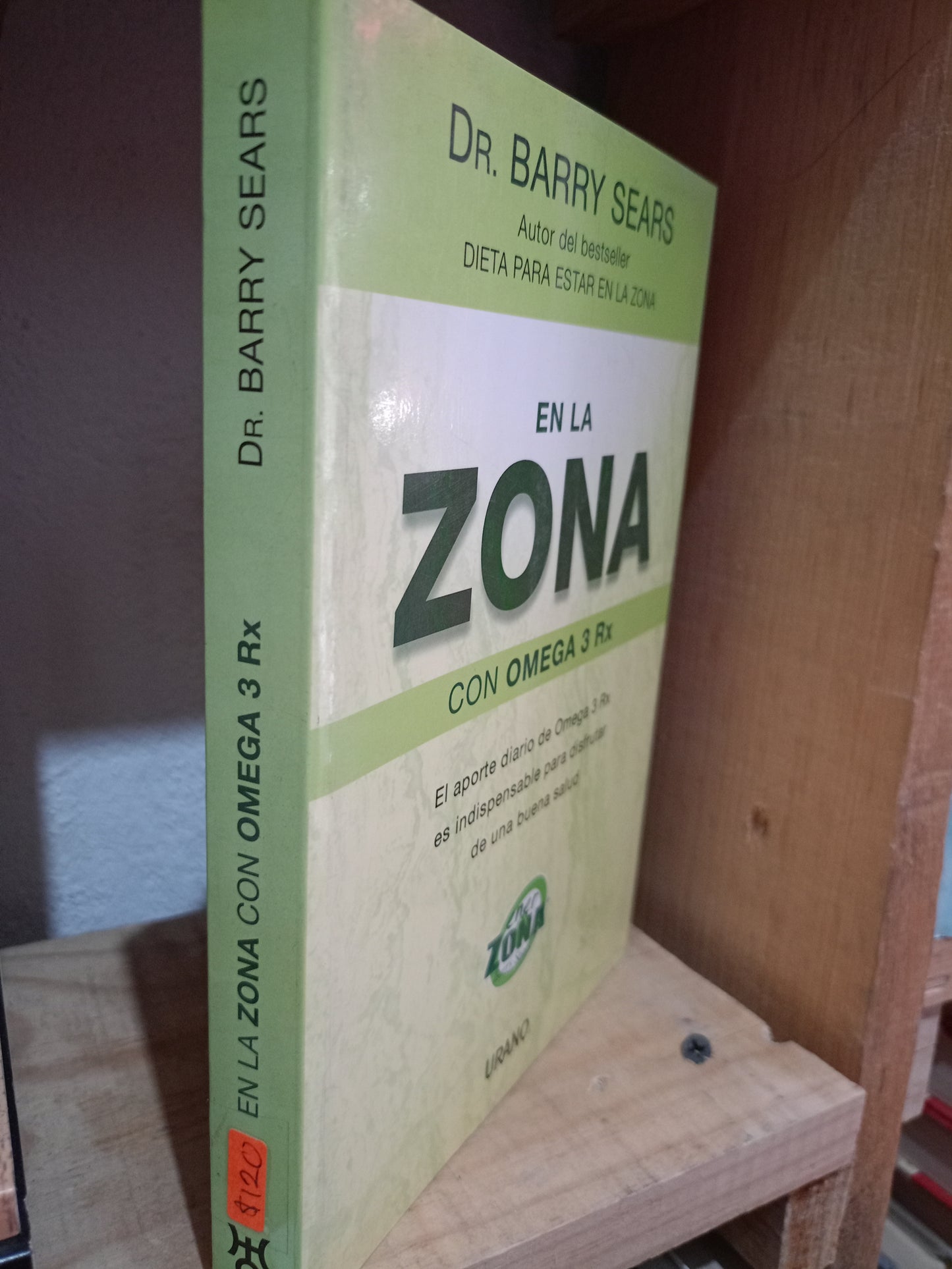 EN LA ZONA CON OMEGA 3 RX POR DR BARRY SEARS USADO COCINA LITERARIO #305