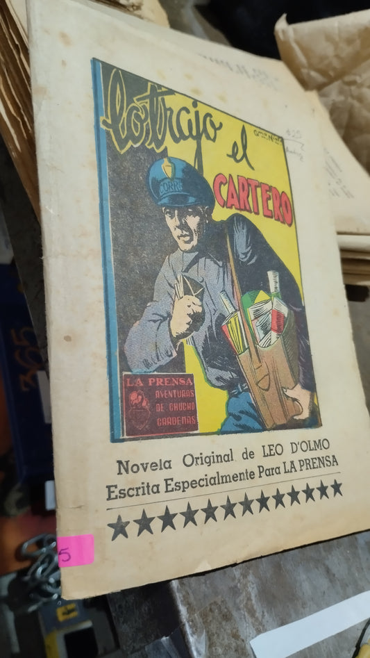 LO TRAJO EL CARTERO POR LEO D OLMO LIBRO USADO ANTIGUO ALDAMA