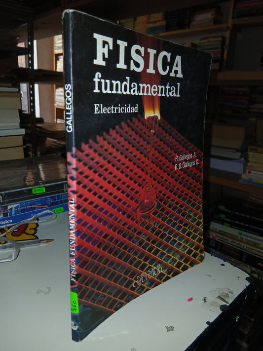 FÍSICA FUNDAMENTAL (ELECTRICIDAD) POR R. GALLEGOS A. Y R. O. GALLEGOS C. USADO FÍSICA LITERARIO 207