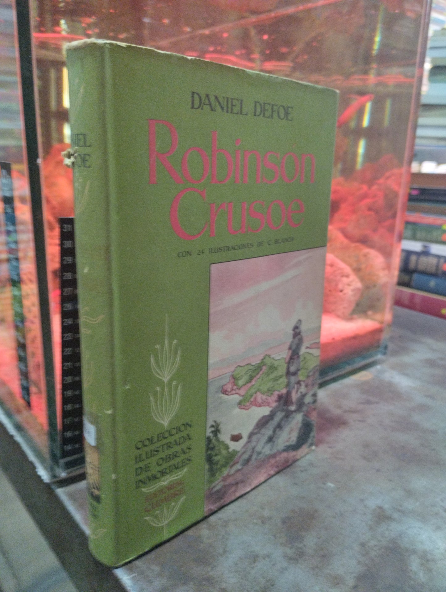 ROBINSON CRUSOE PIR DANIEL DEFOE USADO NOVELAS ALDAMA