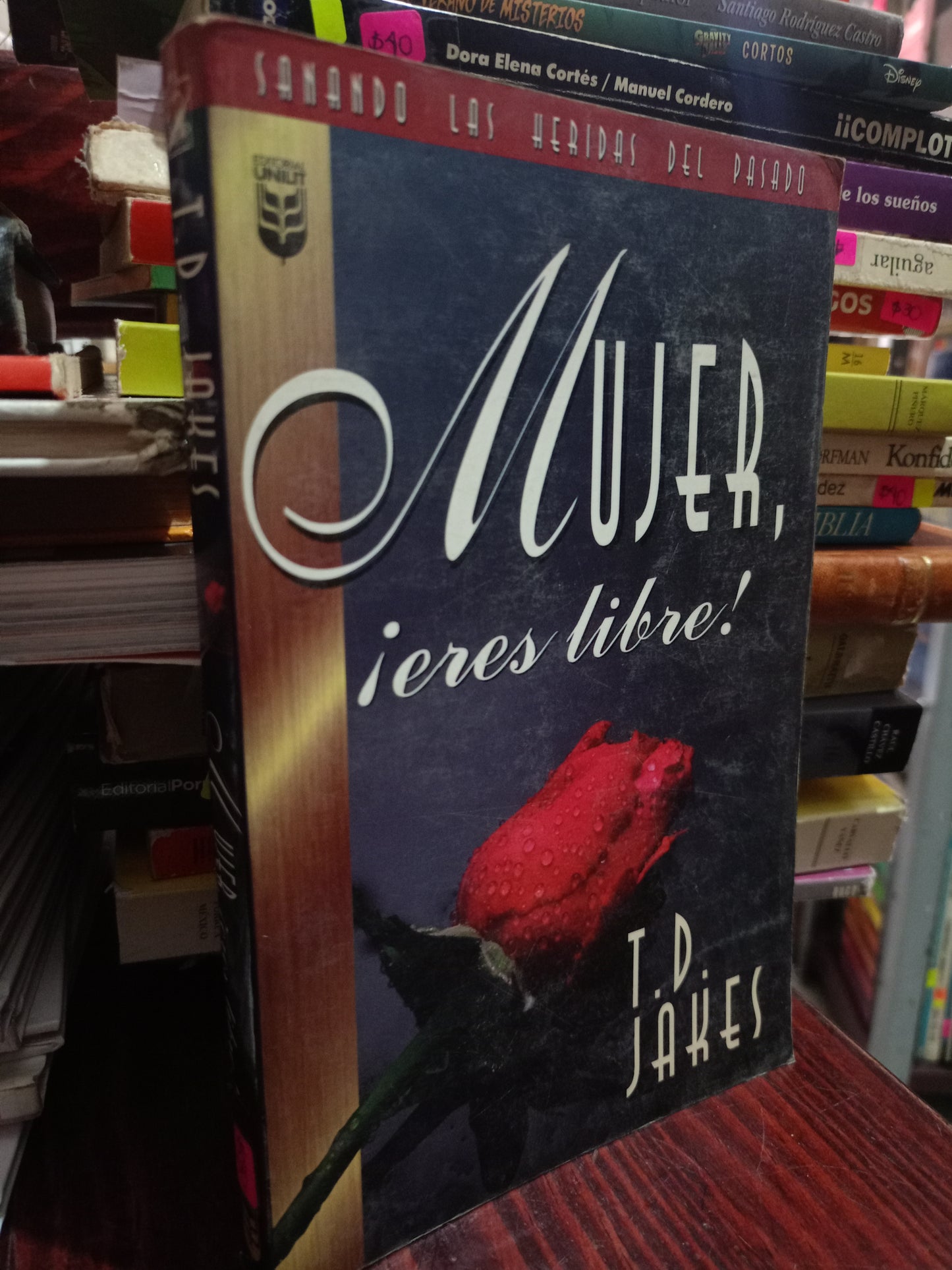 MUJER ERES LIBRE POR T.D. JAKES USADO S.PERSONAL LITERARIO 305