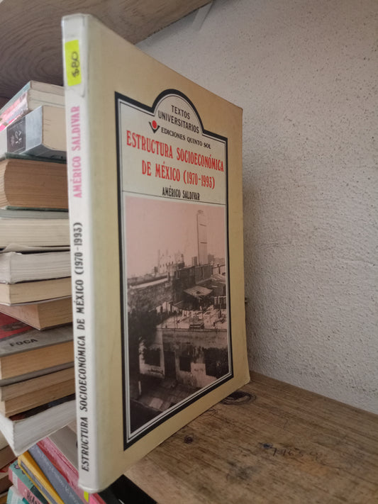 ESTRUCTURA SOCIOECONÓMICA DE MEXICO POR AMERICO SALDIVAR USADO HISTORIA LITERARIO 305