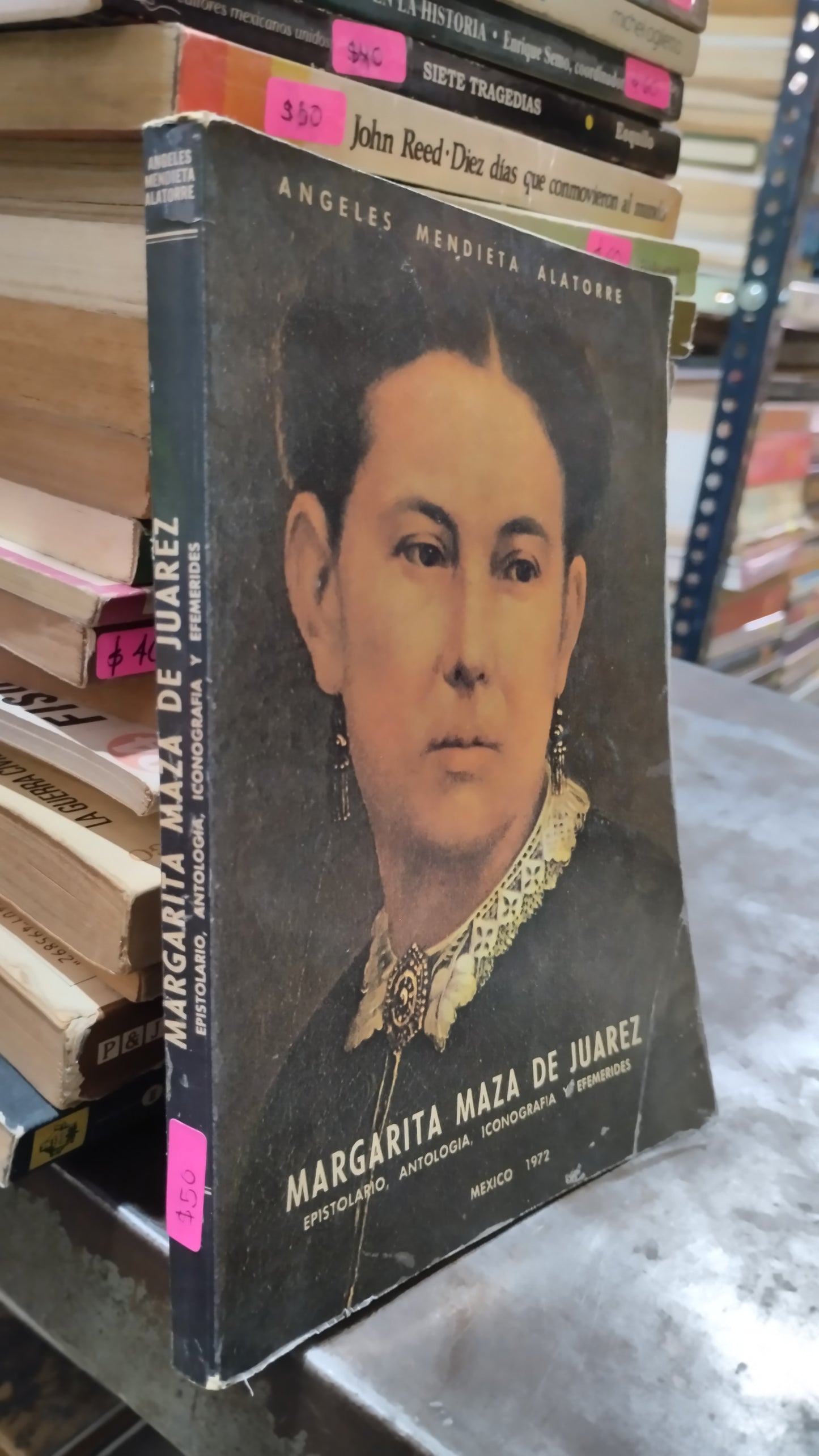 MARGARITA MAZA DE JUAREZ POR ANGELES MENDIETA ALATORRE LIBRO USADO HISTORIA ALDAMA