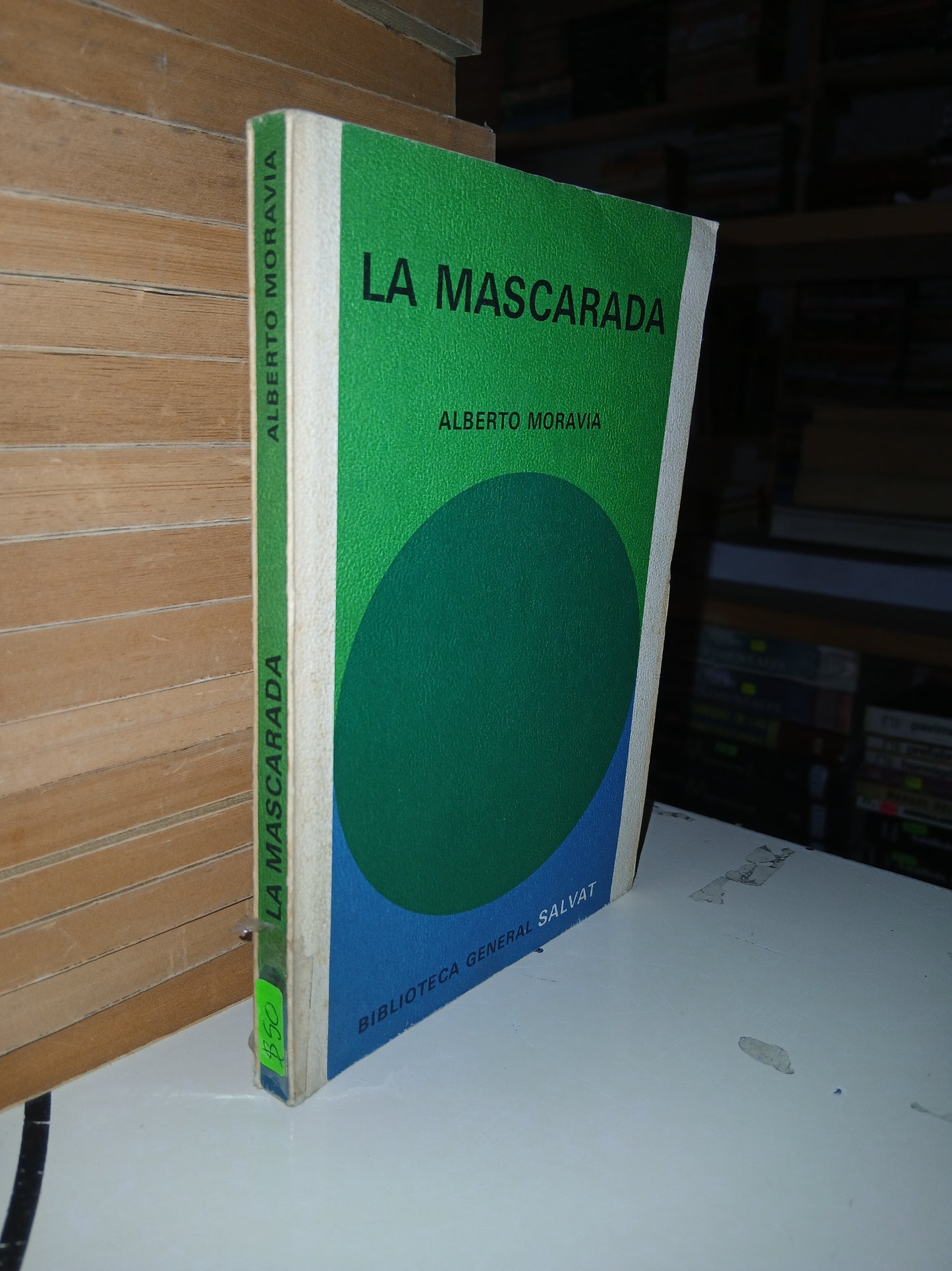 LA MASCARADA POR ALBERTO MORAVIA USADO NOVELA LITERARIO 207