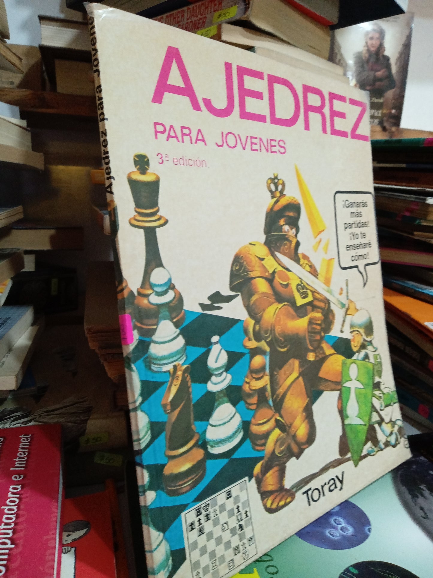 AJEDREZ PARA JOVENES 3 EDICION USADO INFANTIL JUAREZ