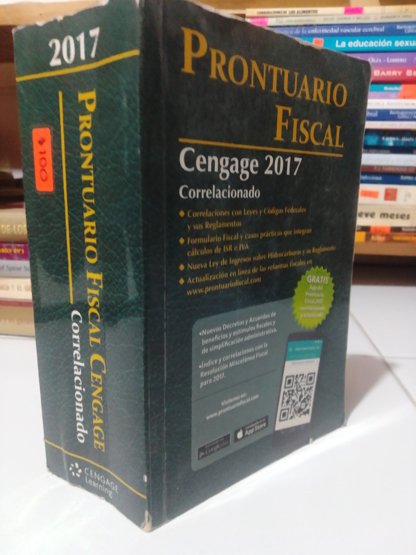PRONTUARIO FISCAL CENGAGE 2017 CORRELACIONADO USADO DERECHO JUAREZ