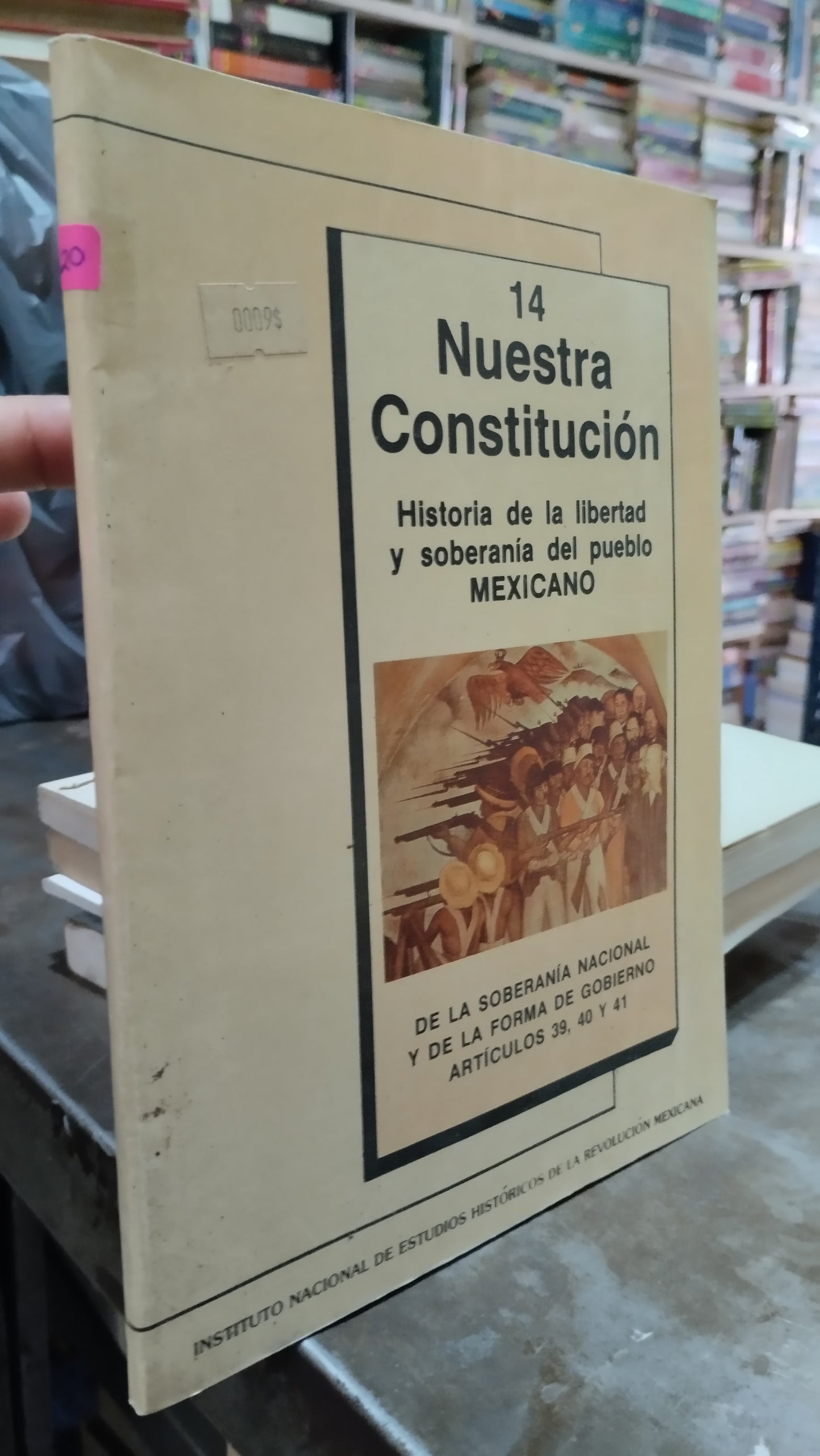 HISTORIA DE LA LIBERTAD Y SOBERANIA DEL PUEBLO MEXICANO 14 LIBRO USADO DERECHO ALDAMA