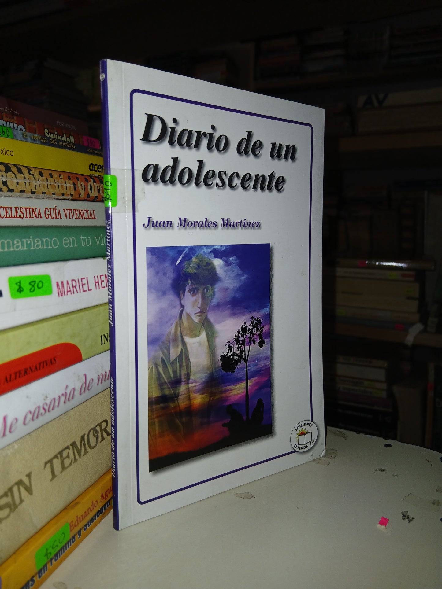 DIARIO DE UN ADOLESCENTE POR JUAN MORALES MARTÍNEZ USADO SUPERACIÓN PERSONAL LITERARIO 207