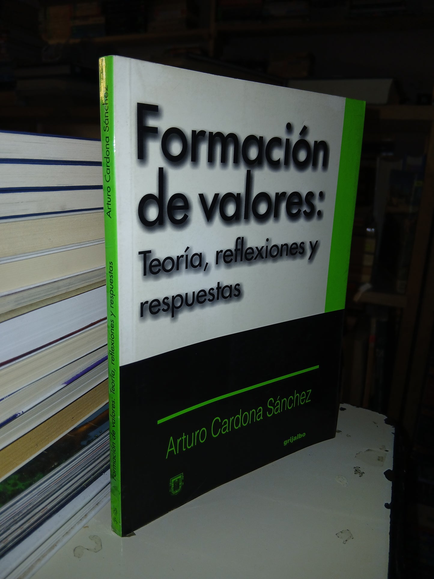 FORMACIÓN DE VALORES: TEORÍA, REFLEXIONES Y RESPUESTAS POR ARTURO CARDONA SÁNCHEZ USADO SUPERACIÓN PERSONAL LITERARIO 207